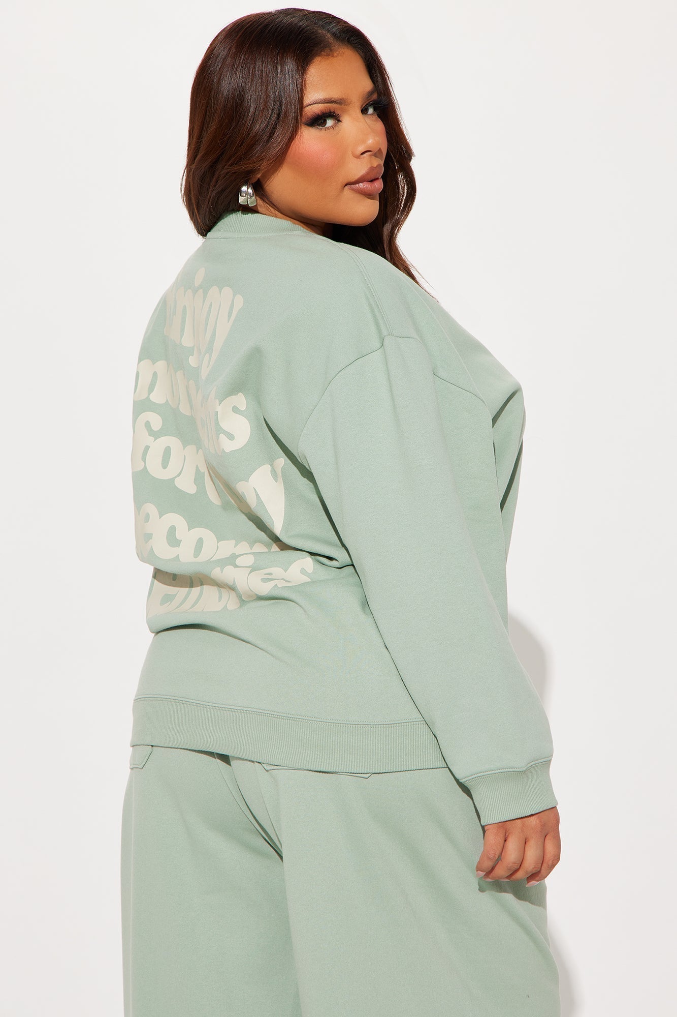 If You're Ready For This Sweatshirt - Sage