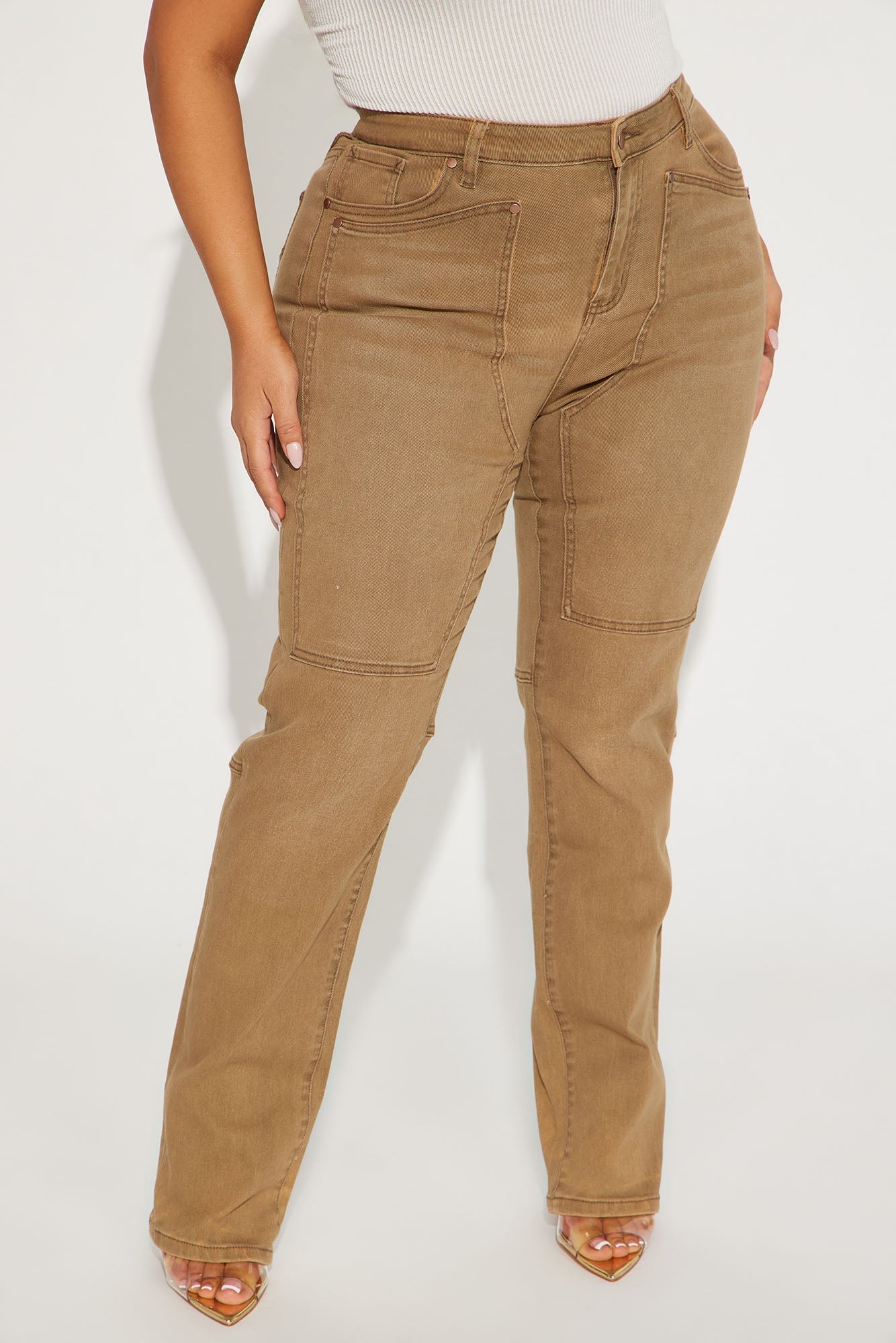 Headed West Straight Leg Pant - Chocolate