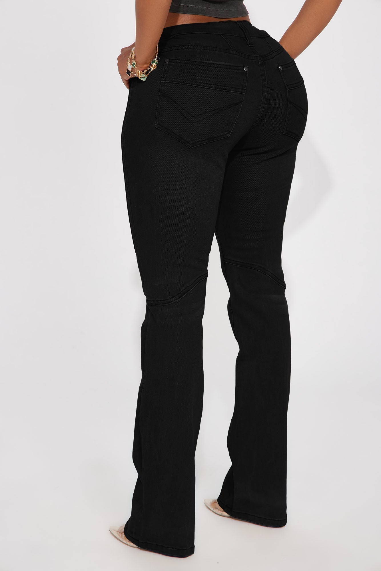 Headed West Straight Leg Pant - Black