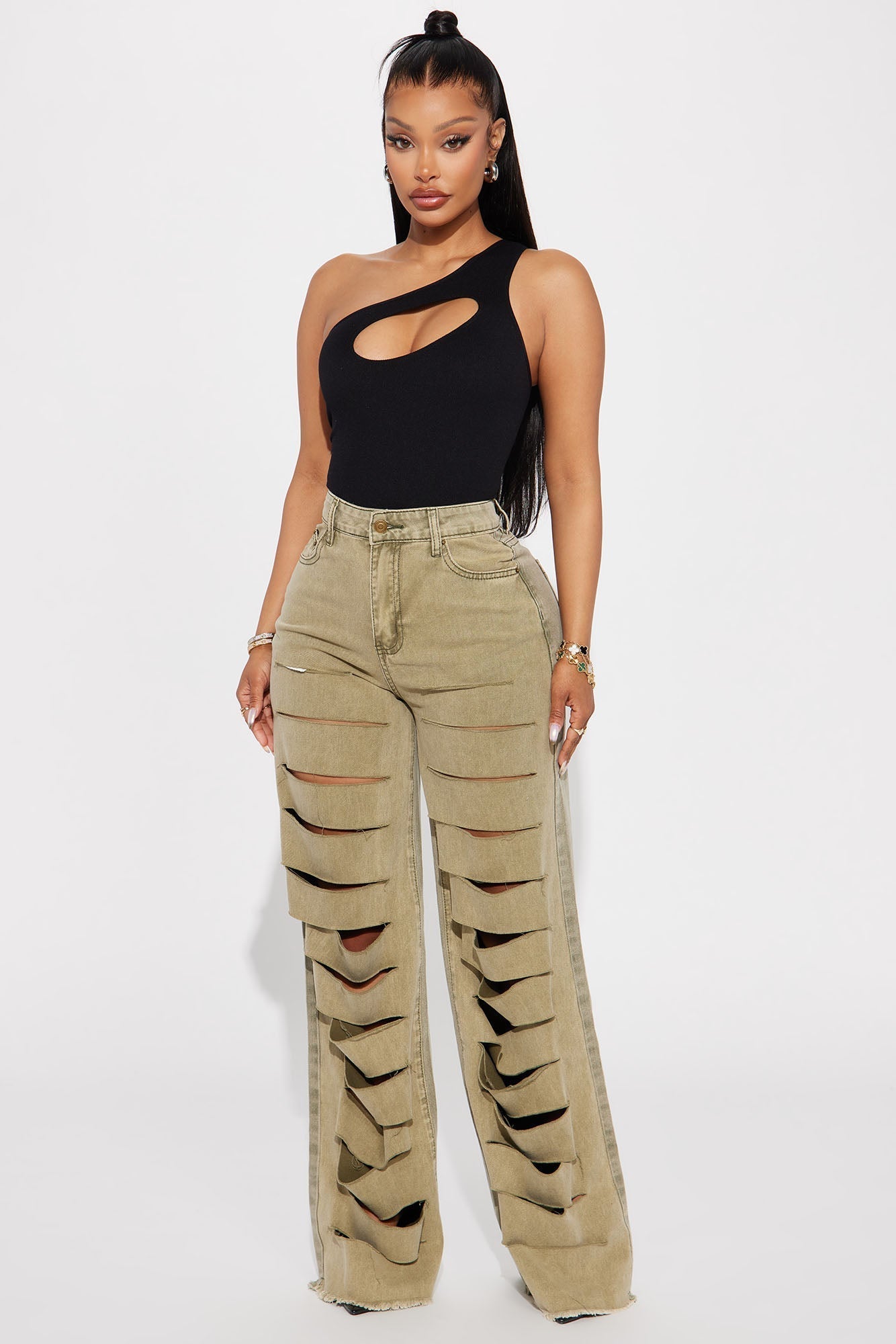 Got Your Attention Bodysuit - Black