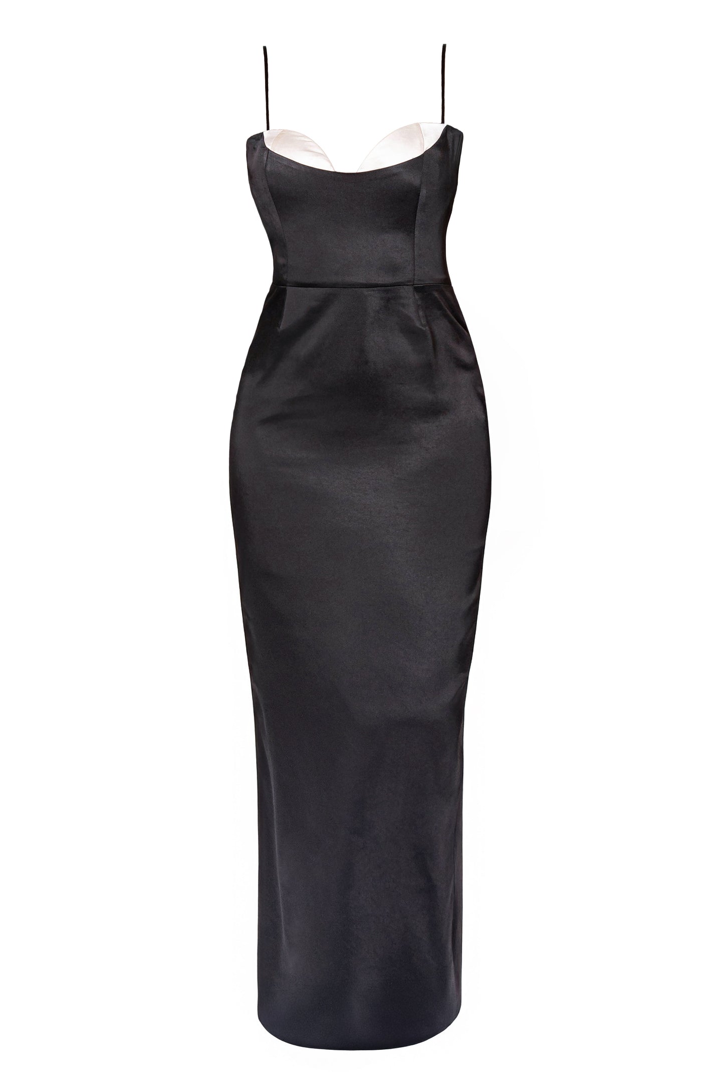 Black Moment In Time Maxi Dress