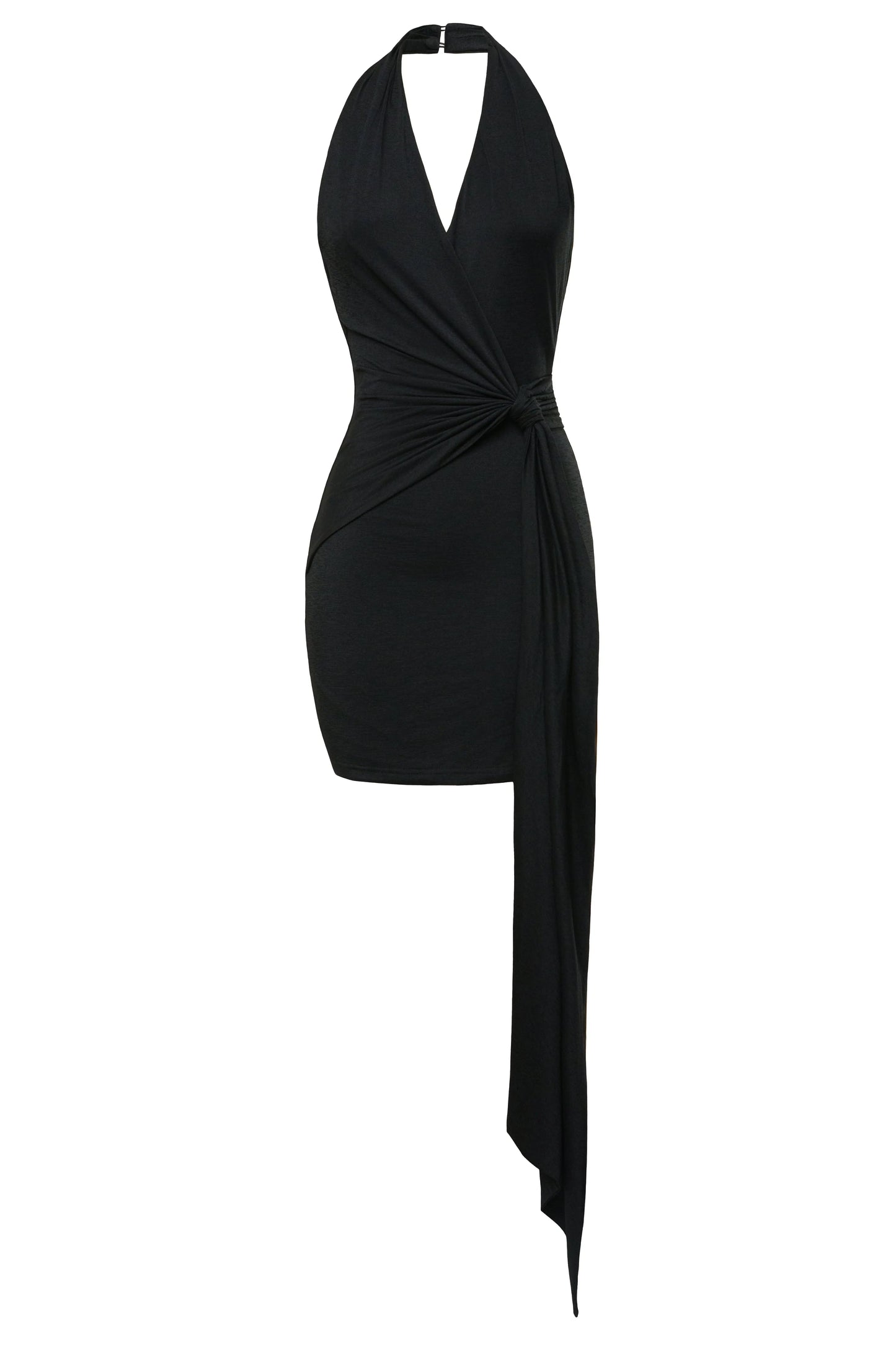 Black Sundown Mini Dress