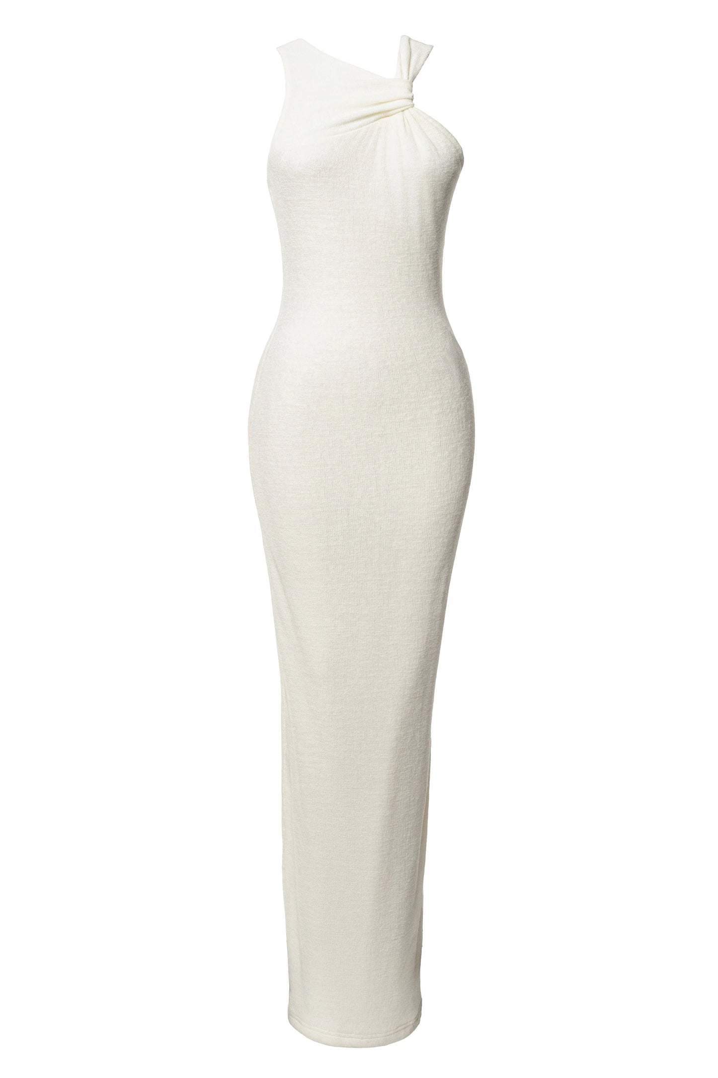 Ivory Alessia Knit Maxi Dress