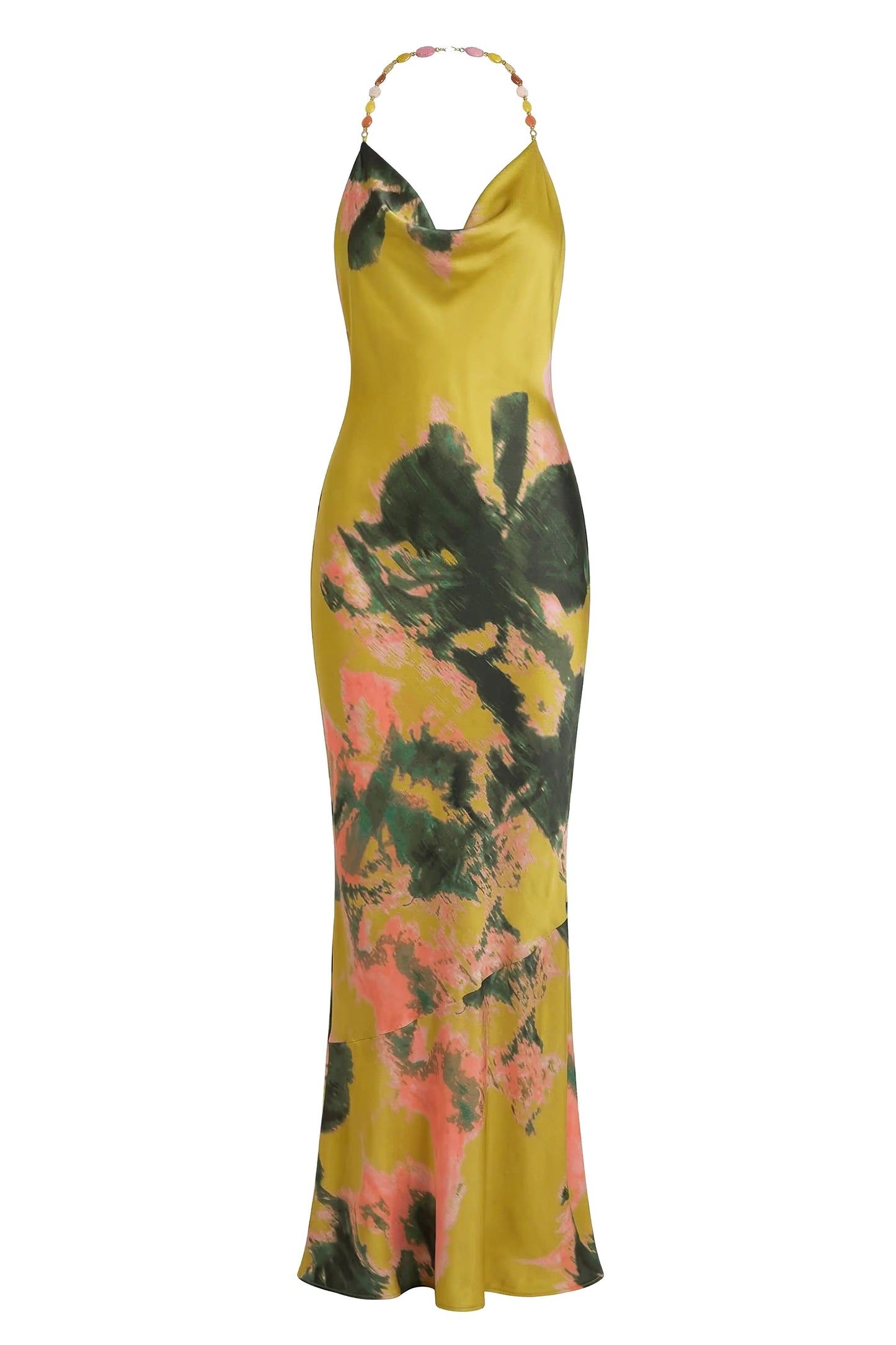 PRE-ORDER Yellow Print Bethani Maxi Dress