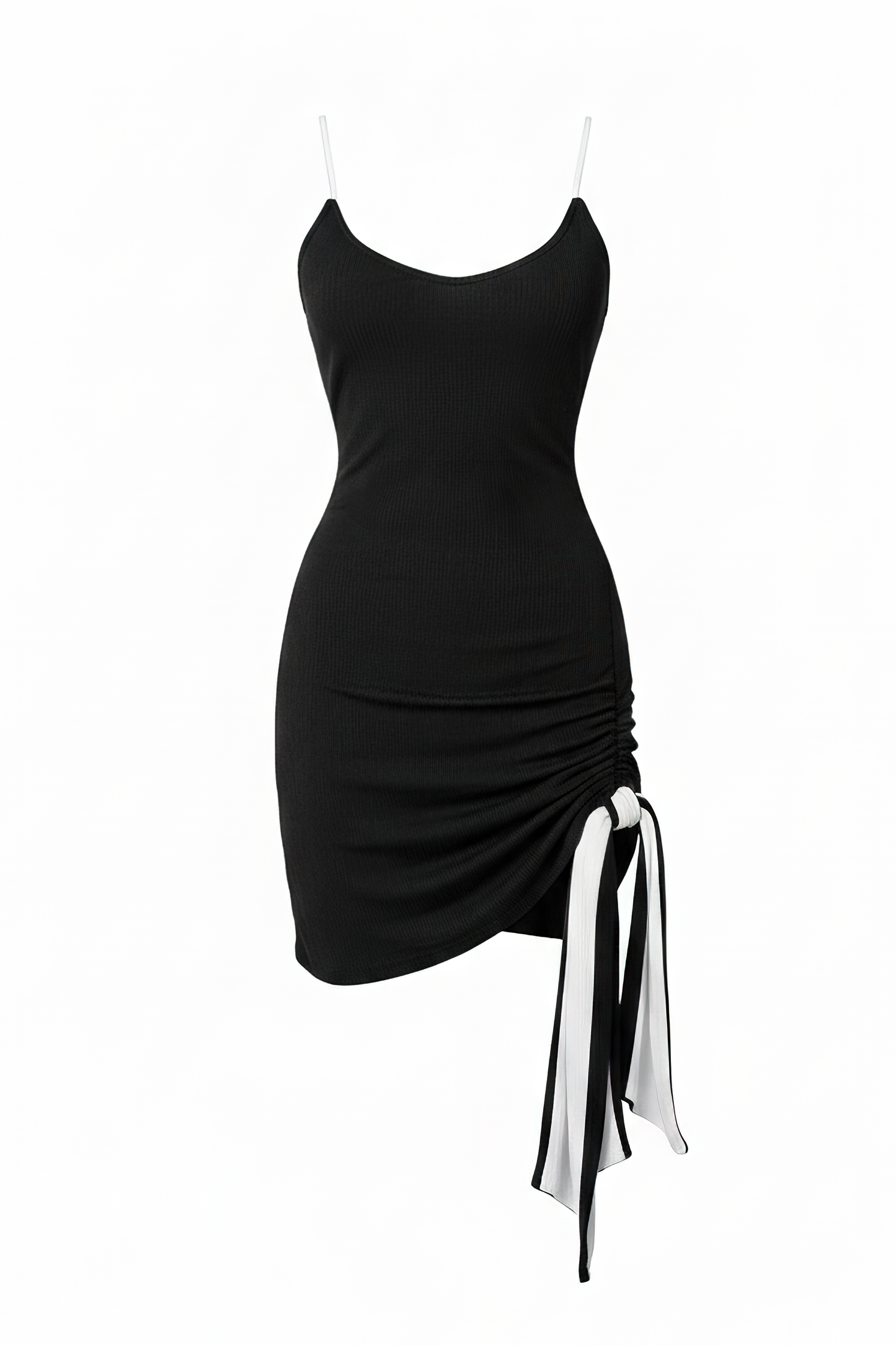White/Black Mirage Reversible Mini Dress