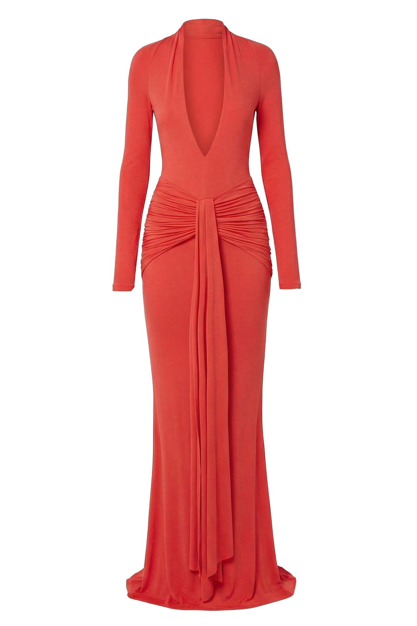Coral All The Stars Maxi Dress