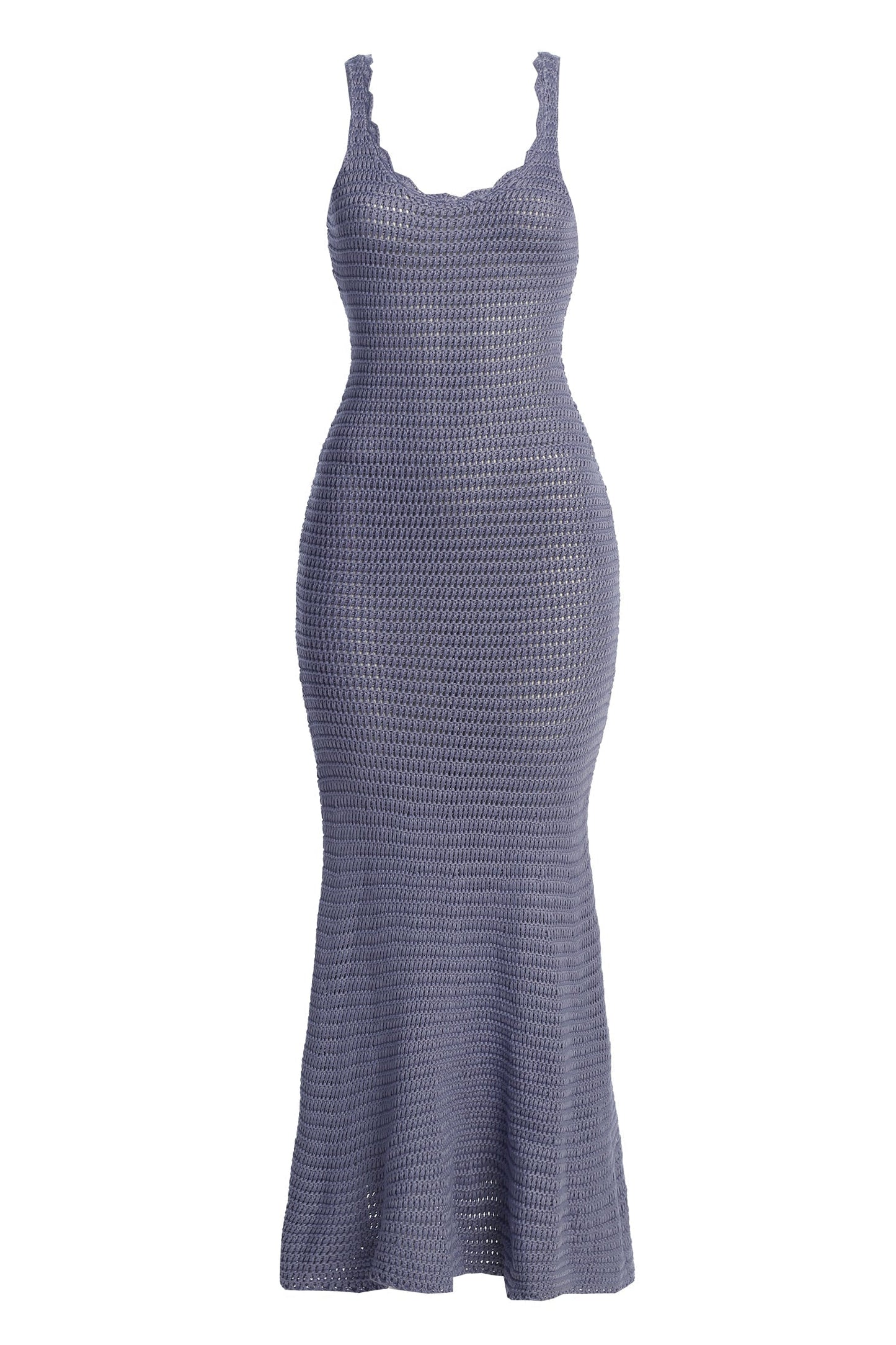 Dusk Halo Crochet Maxi Dress