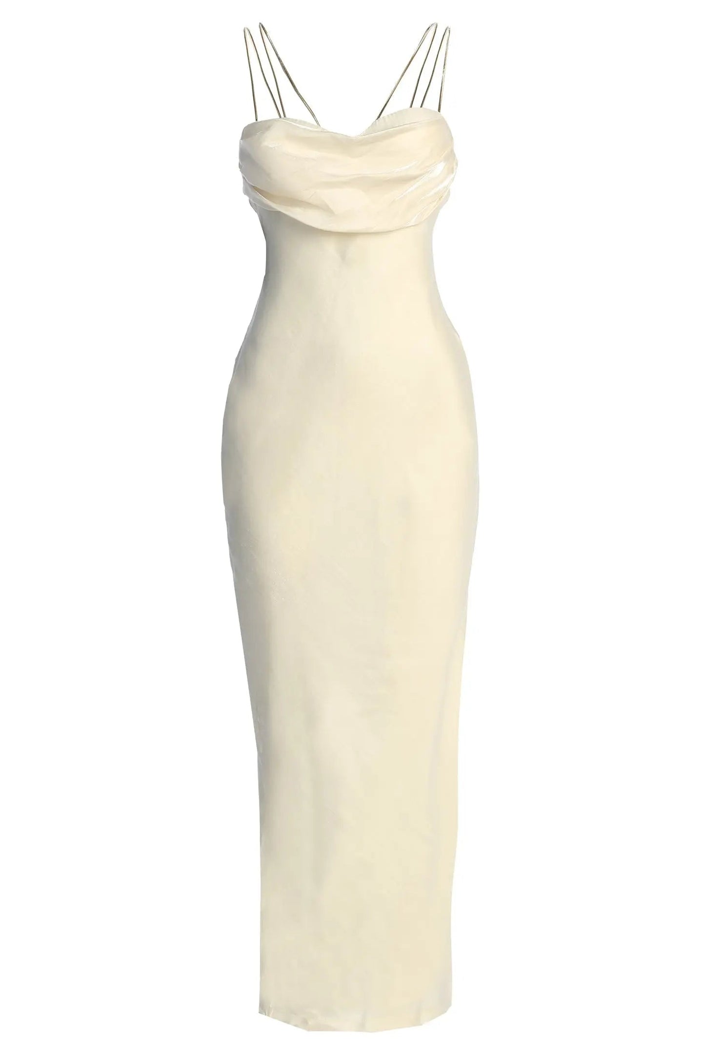 White Iridescent Visions Of You Dress