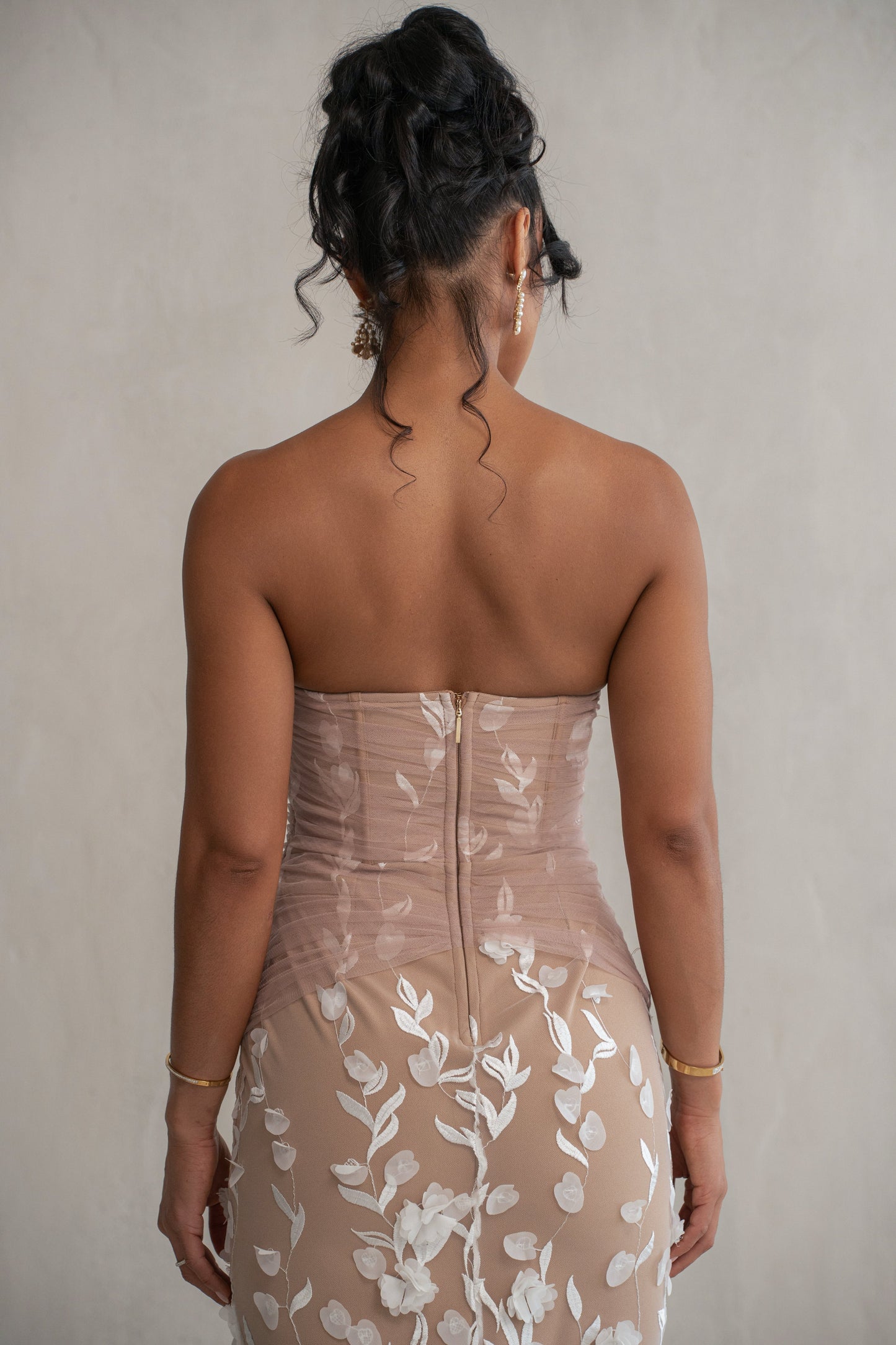 Ivory Everlasting Embroidered Gown