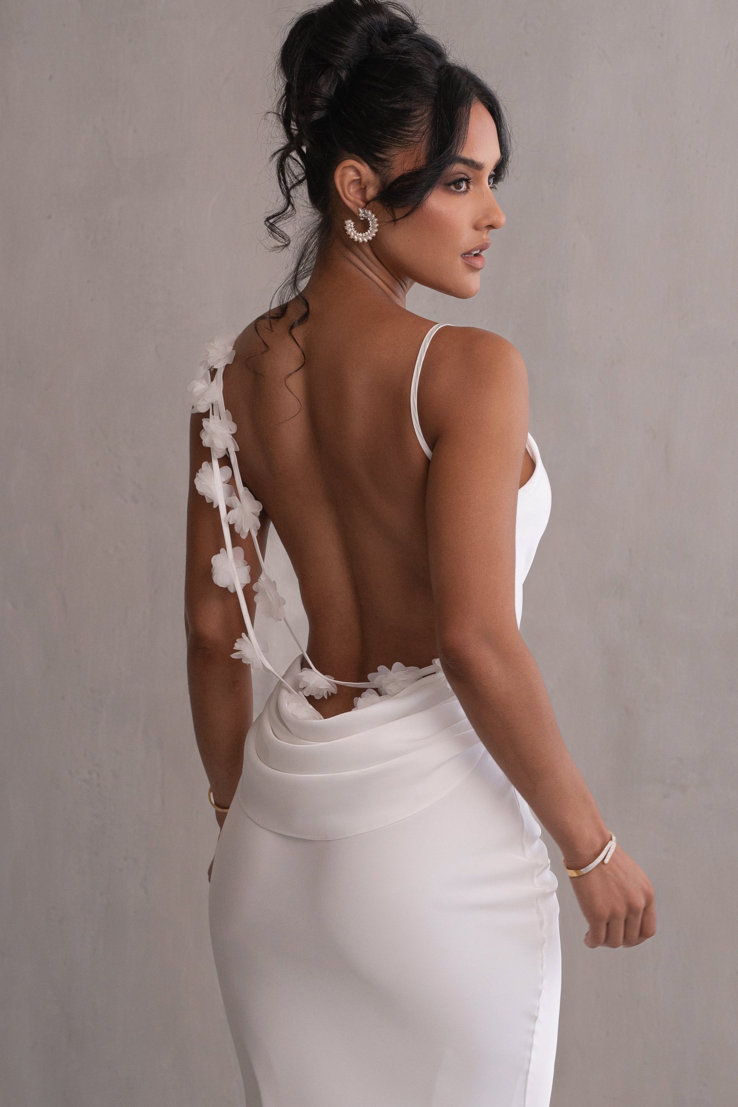 PRE-ORDER Ivory Down The Aisle Satin Gown