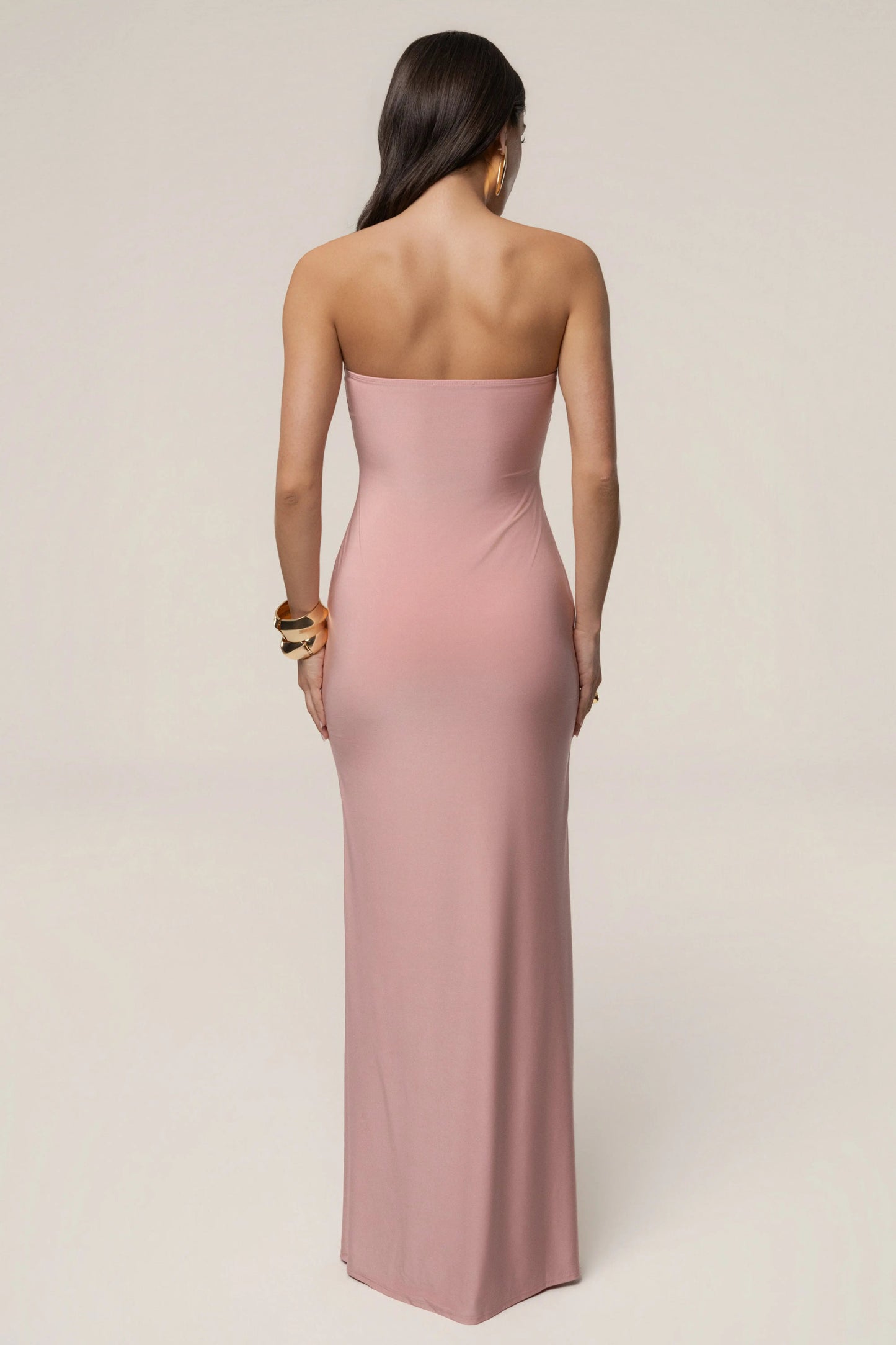 Dusty Rose Drift Serenity Maxi Dress