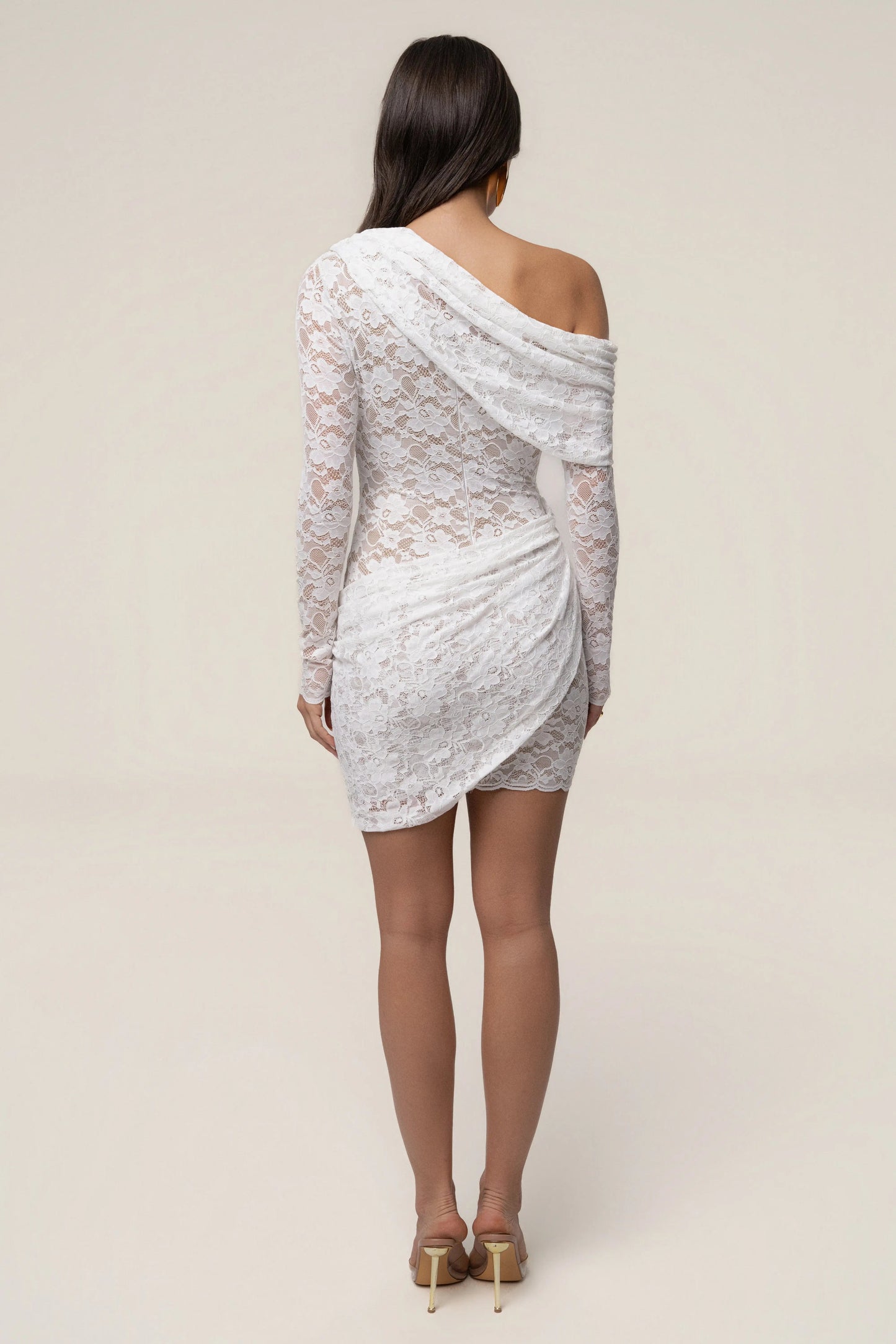 White Midnight Romance Lace Dress