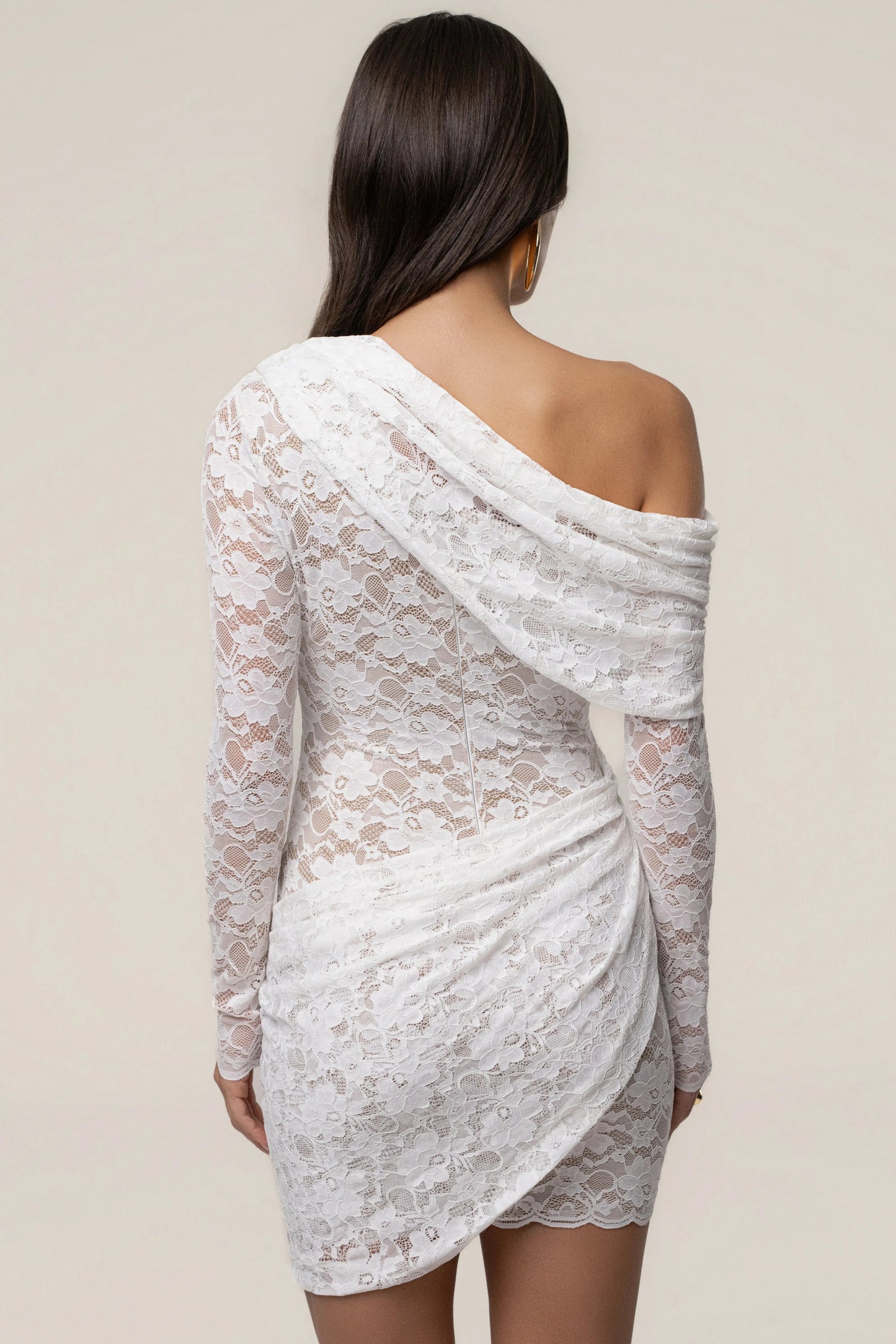 White Midnight Romance Lace Dress
