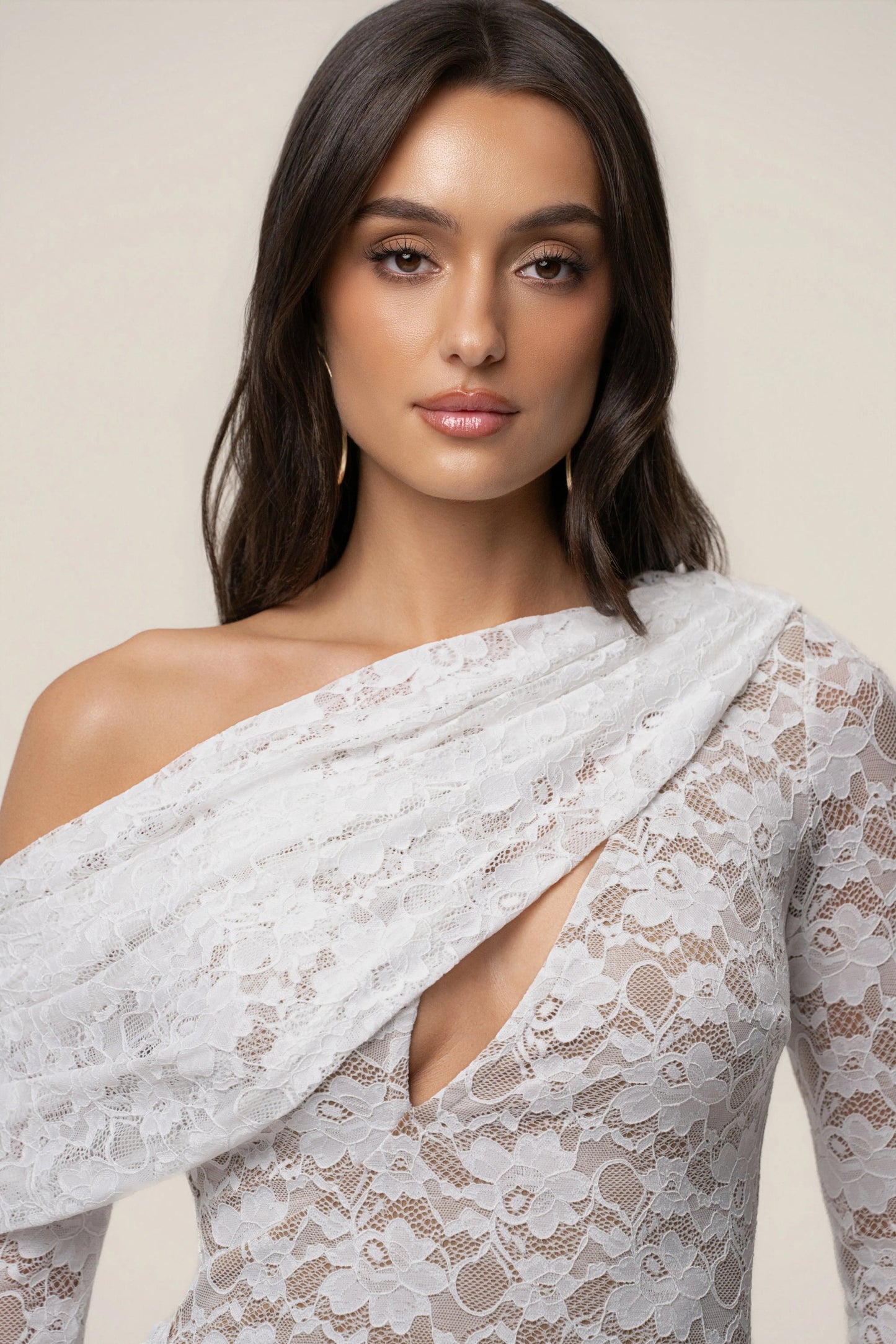 White Midnight Romance Lace Dress