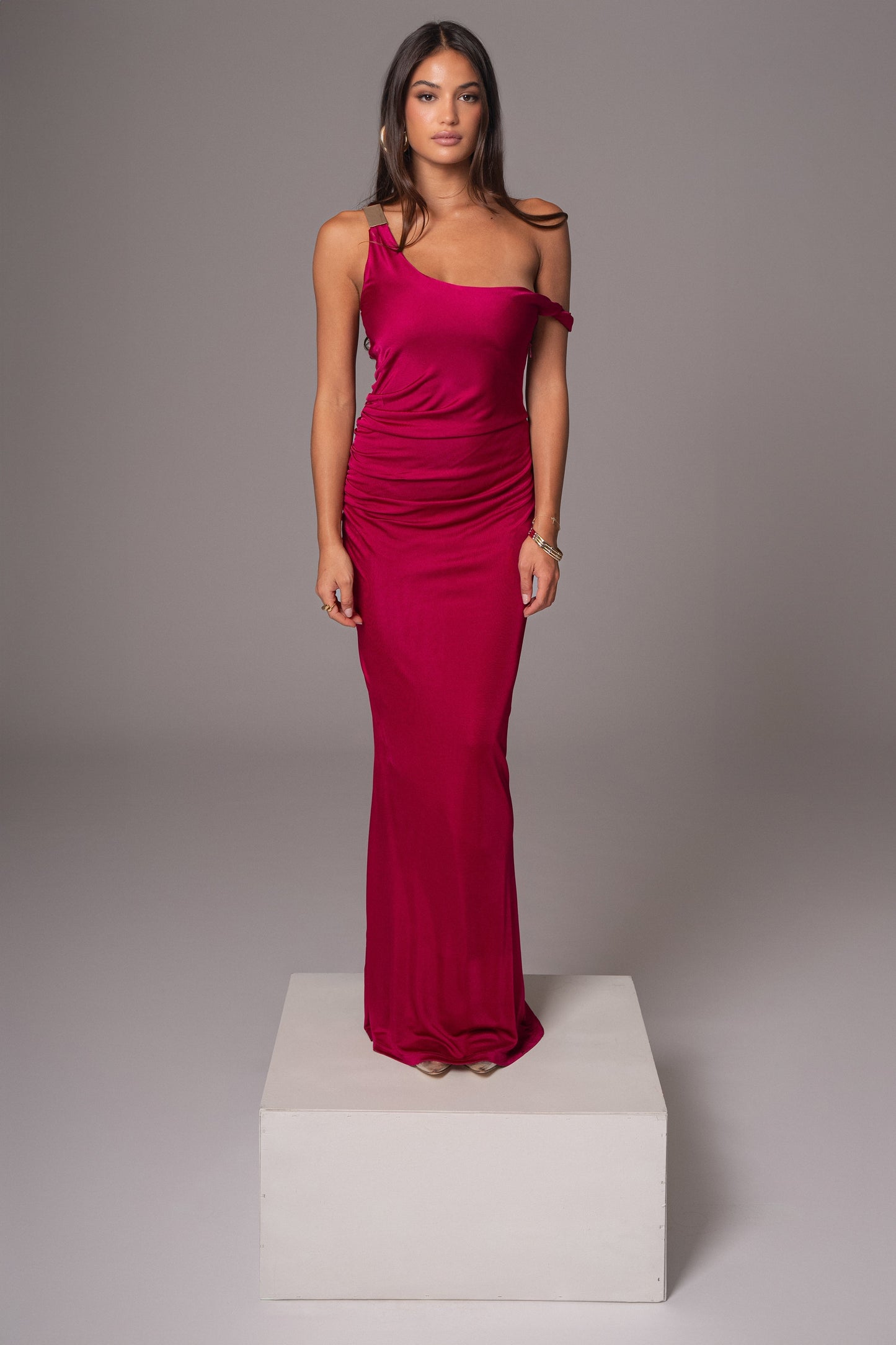 Berry Birthday Maxi Dress
