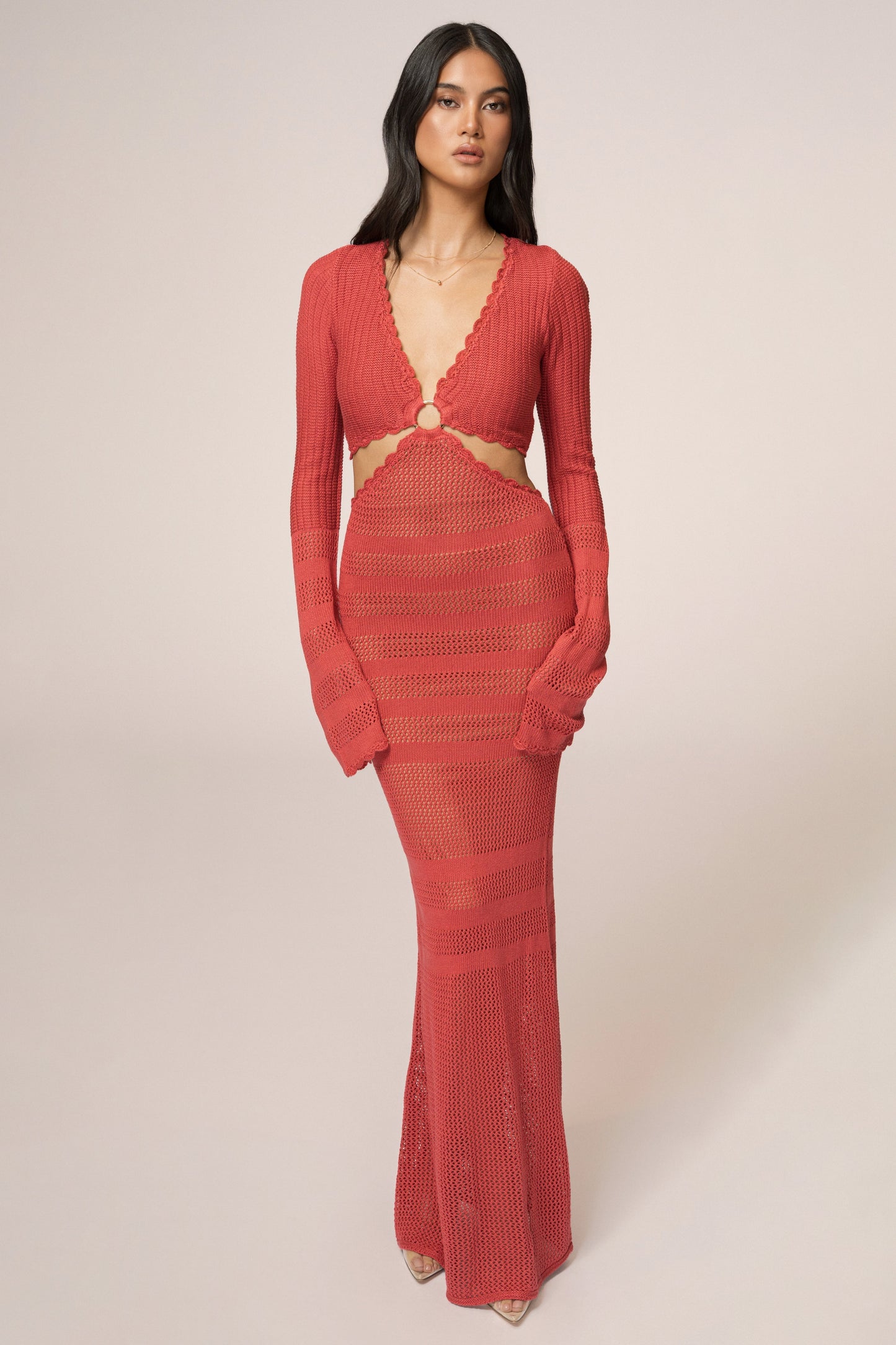 Berry Blossom Haven Maxi Dress