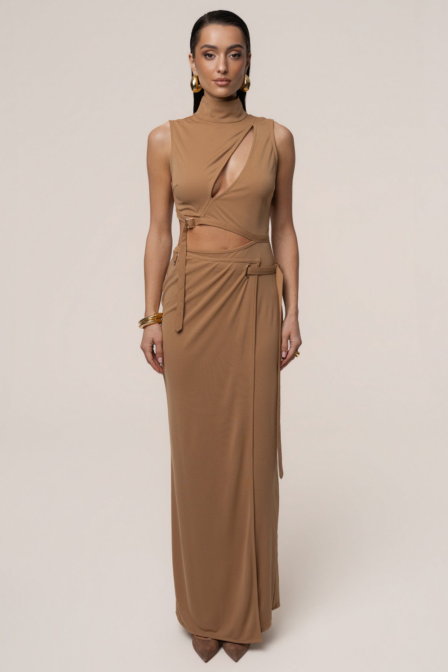 Tan Behind The Scenes Dress