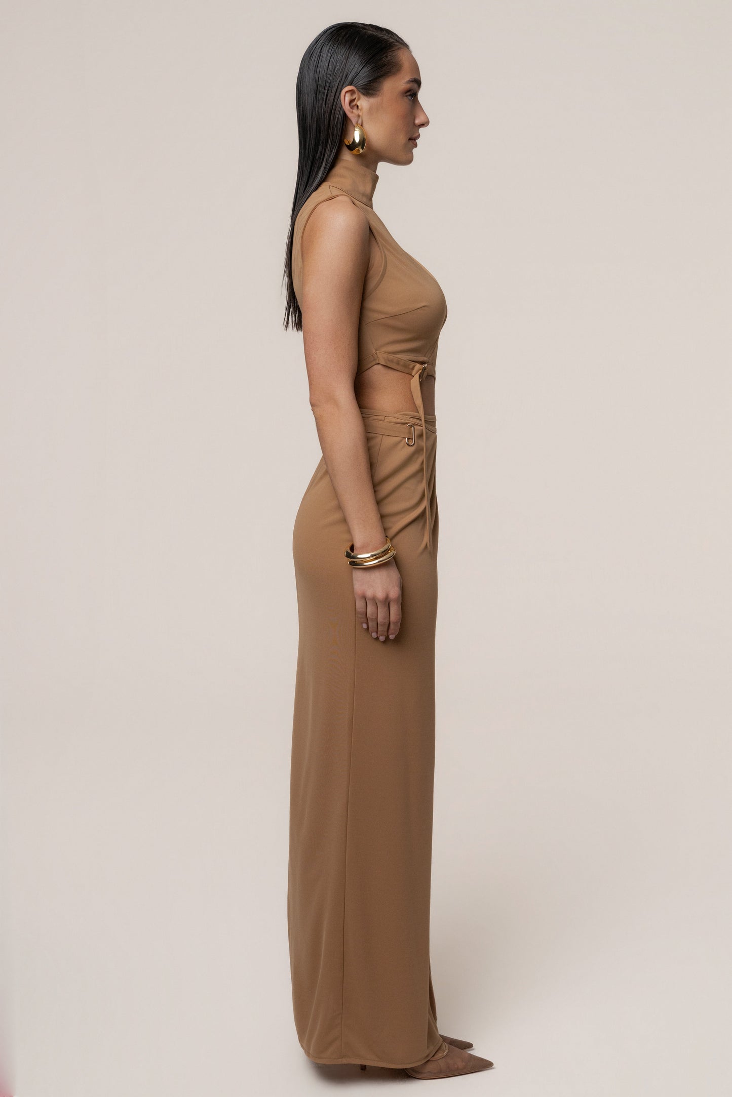 Tan Behind The Scenes Dress