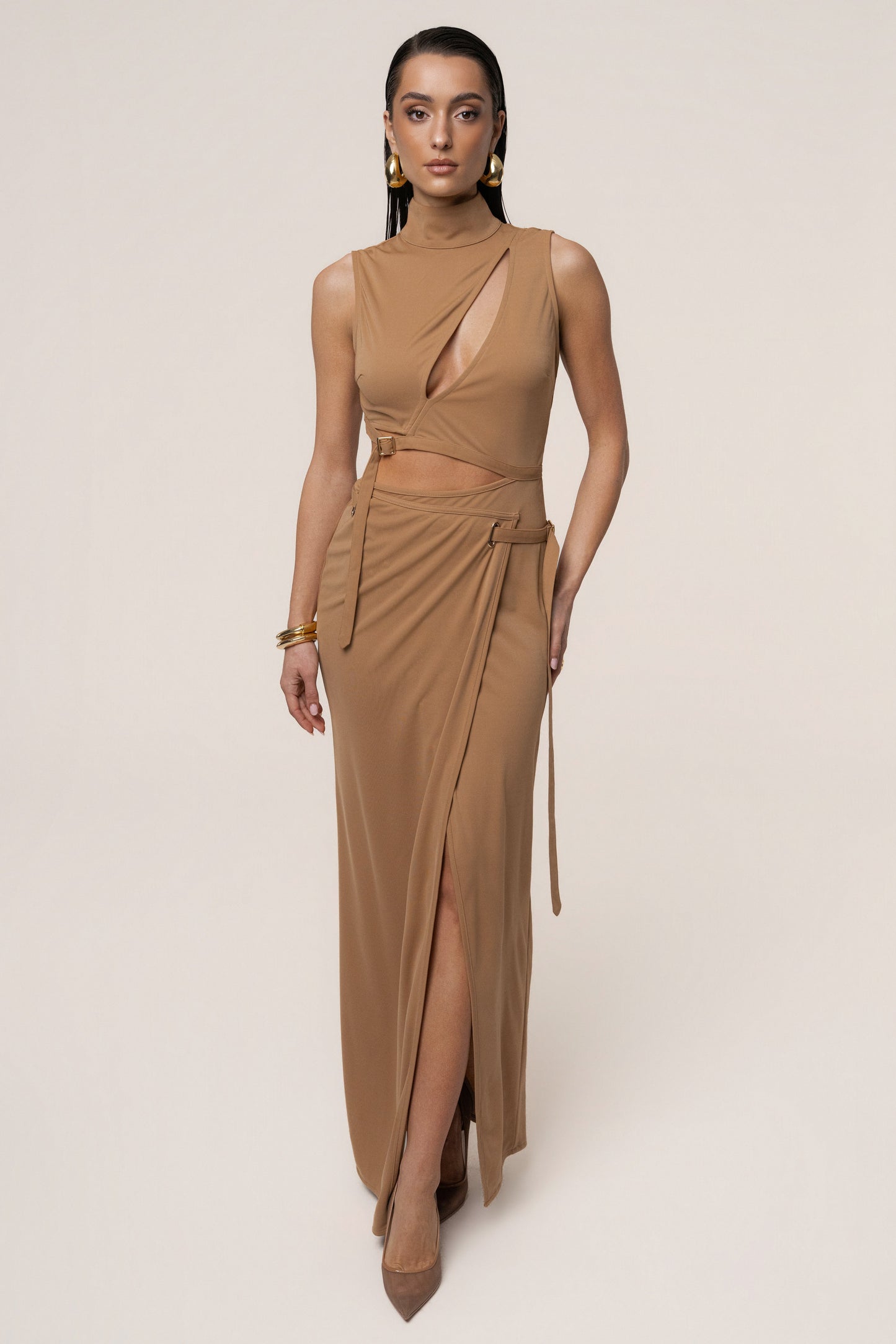 Tan Behind The Scenes Dress