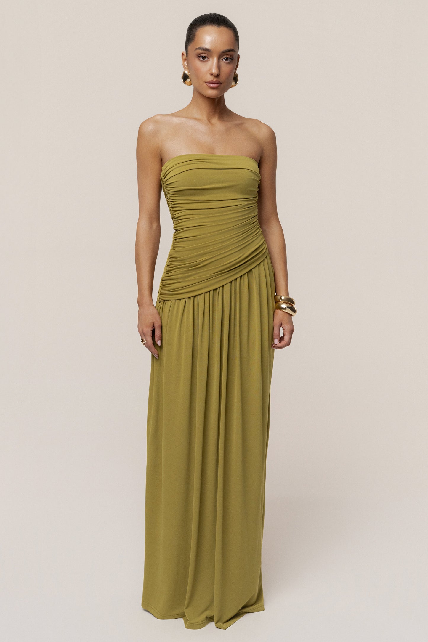 Moss Vision Of Elegance Maxi Dress