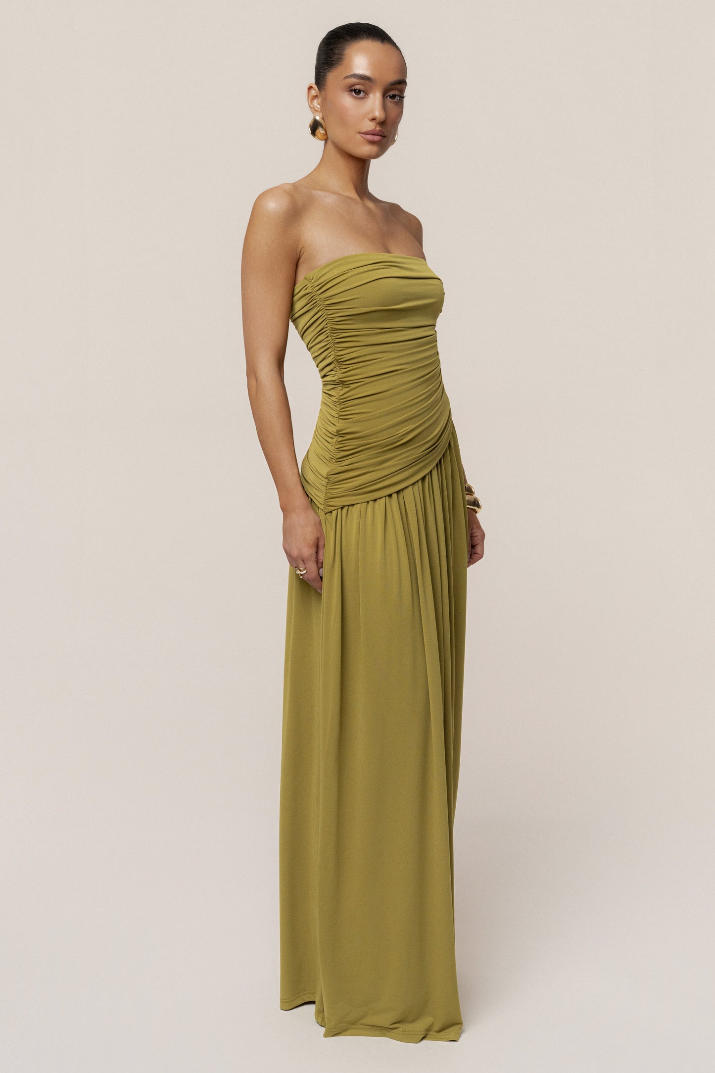 Moss Vision Of Elegance Maxi Dress