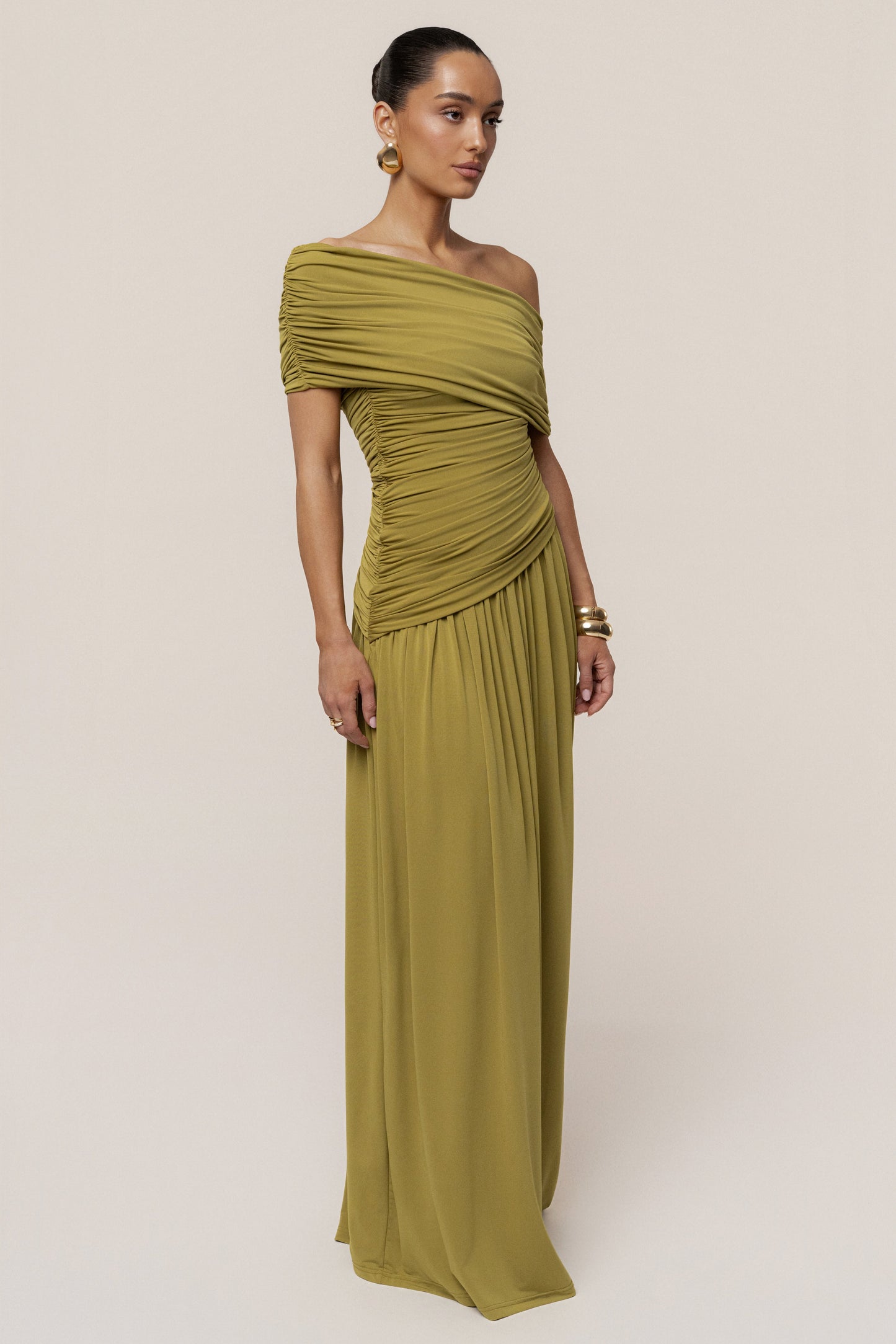 Moss Vision Of Elegance Maxi Dress