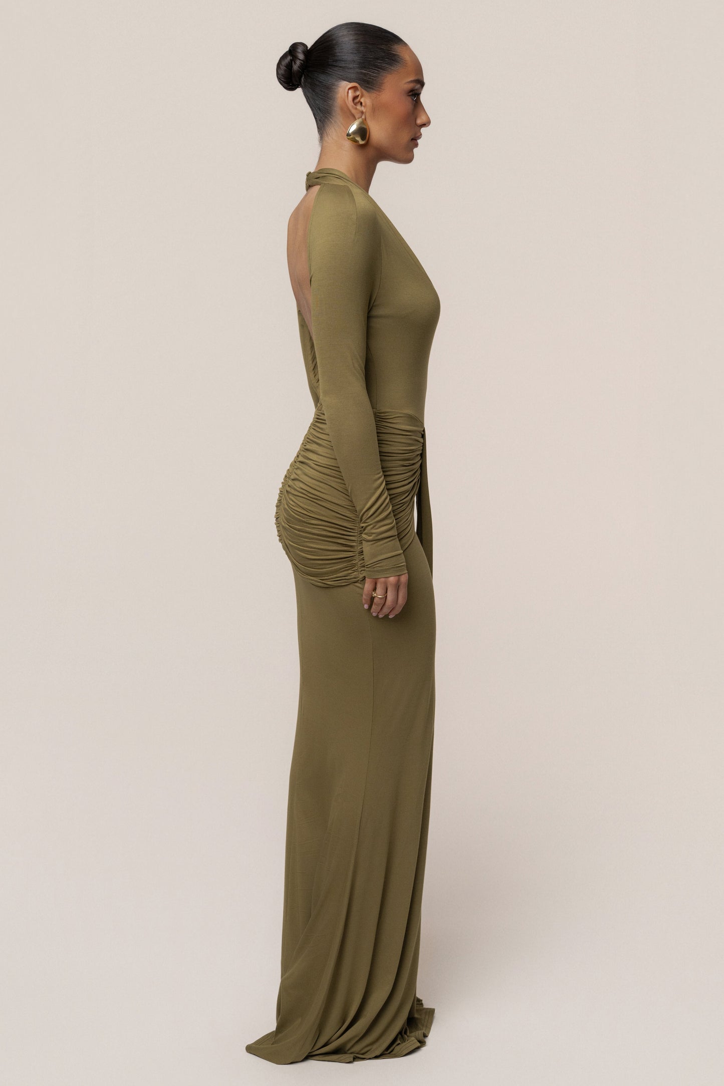 Olive All The Stars Maxi Dress