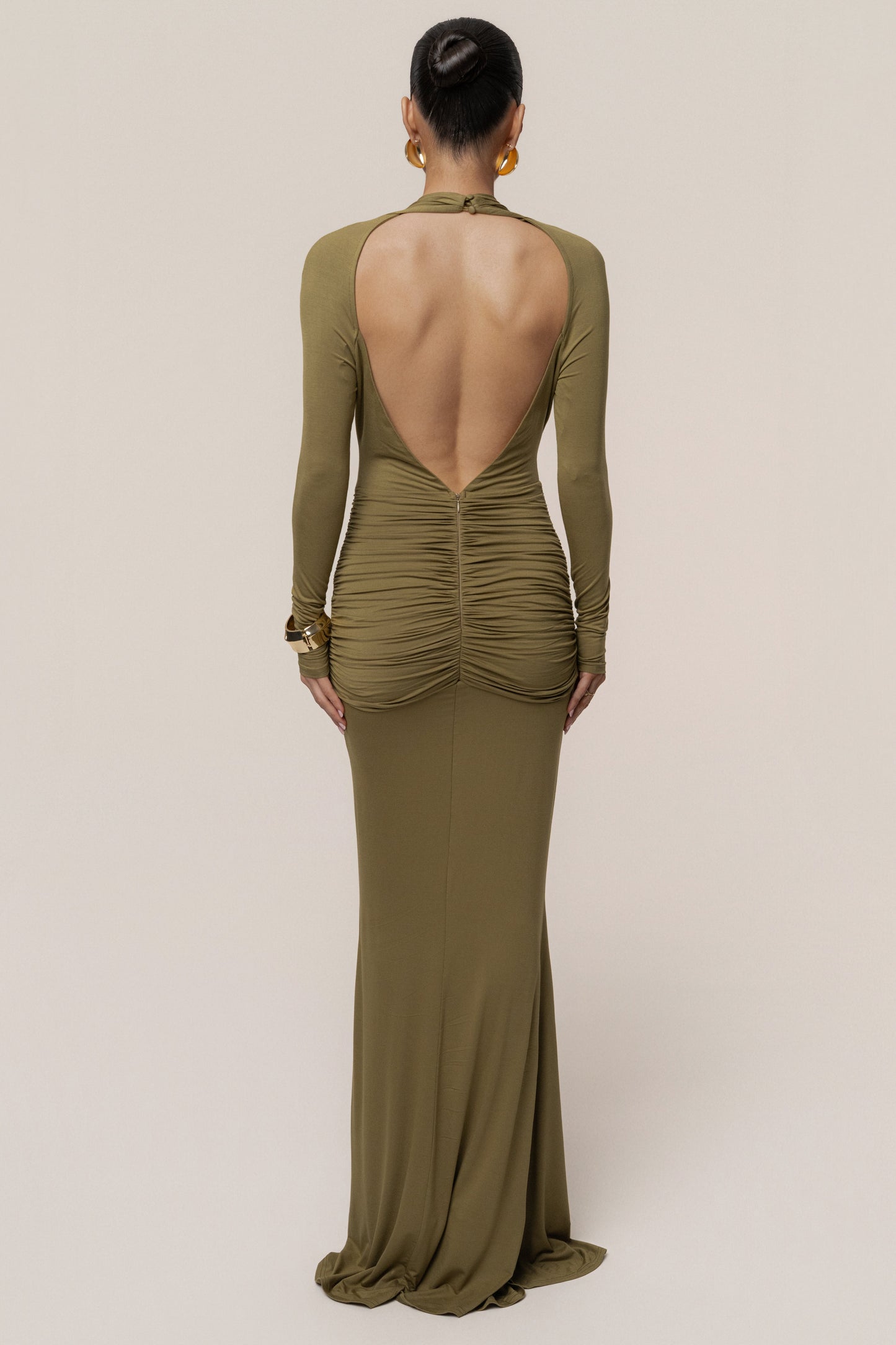 Olive All The Stars Maxi Dress