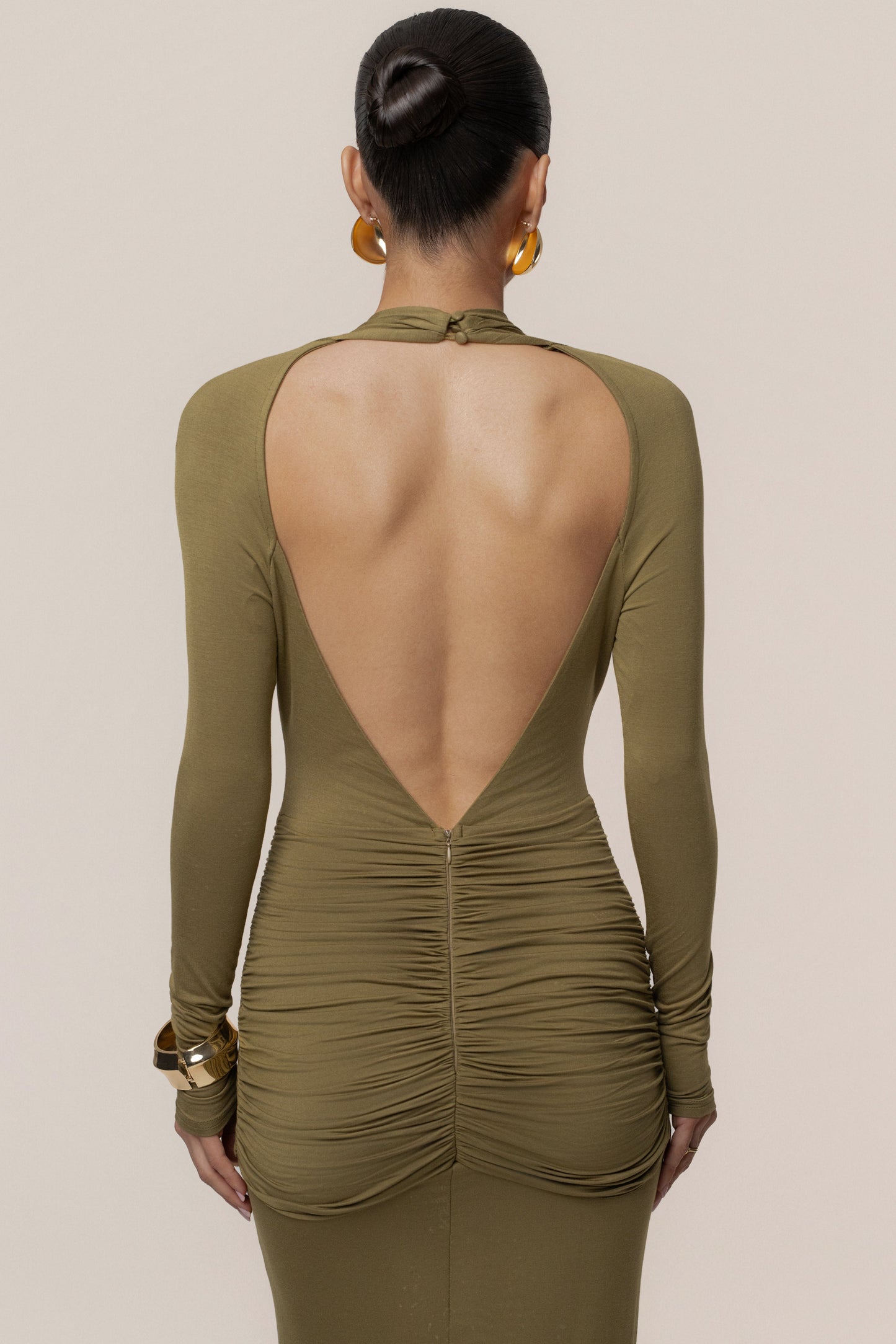 Olive All The Stars Maxi Dress