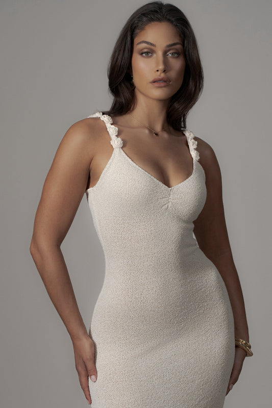 Cream Margo Maxi Dress