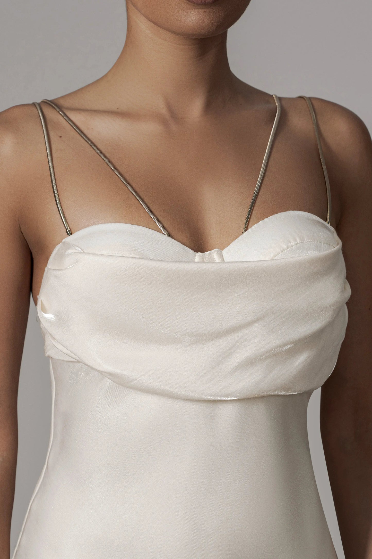 White Iridescent Visions Of You Dress