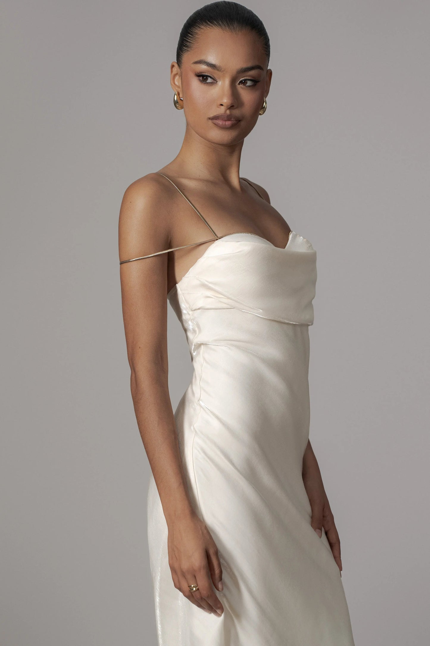White Iridescent Visions Of You Dress