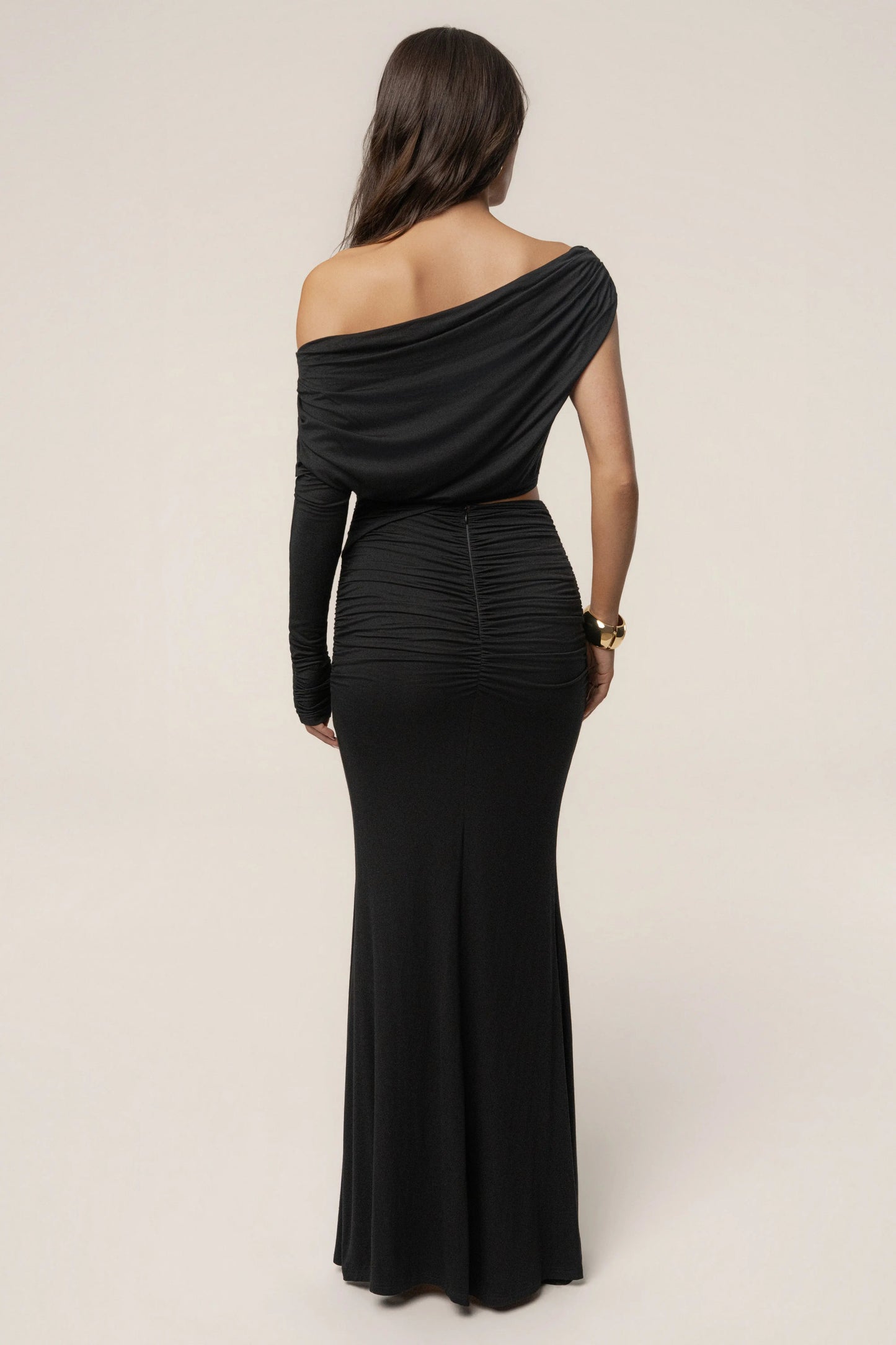 Black Premiere Cutout Maxi Dress