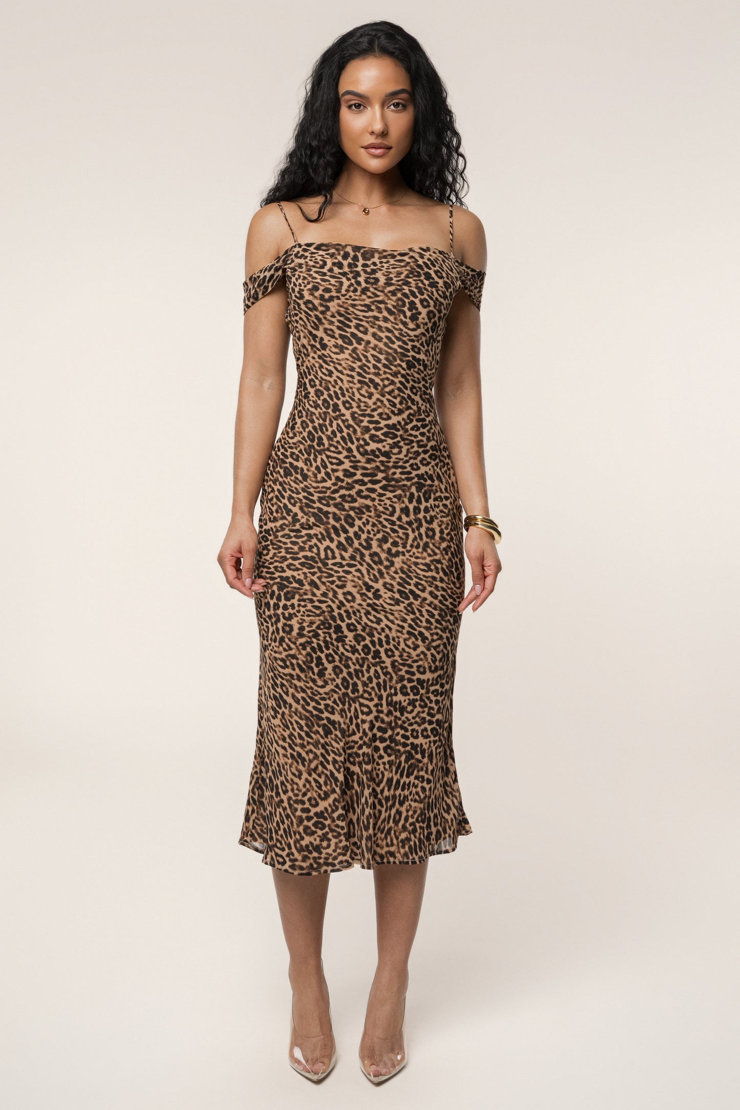 Leopard Print Hera Maxi Dress