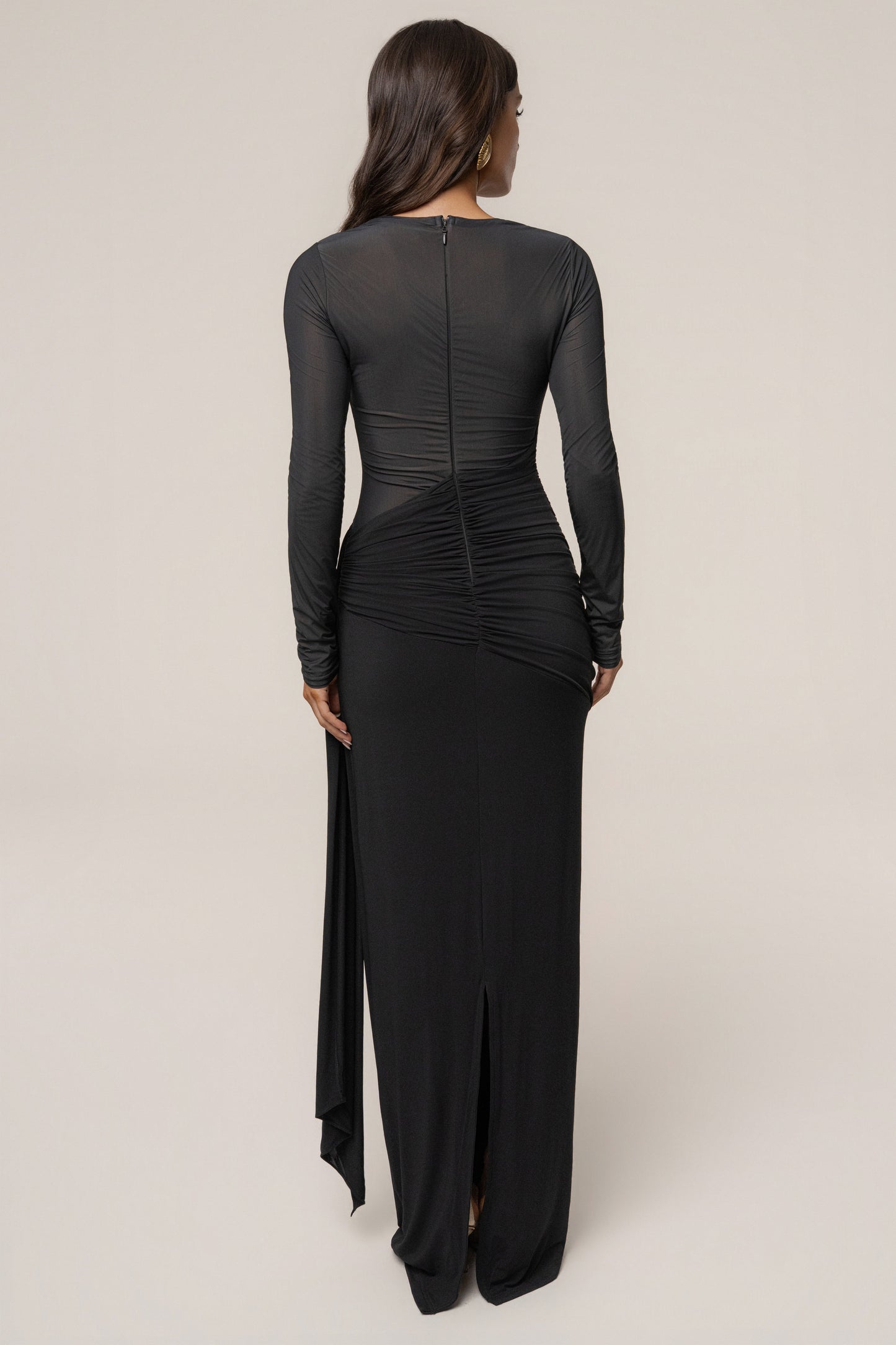 Black Halo Hour Maxi Dress