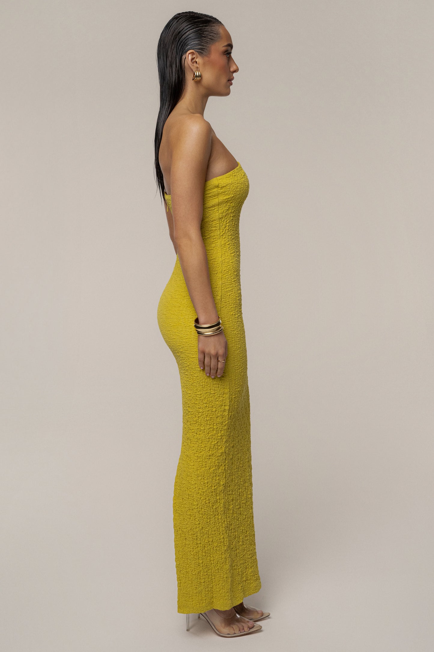 Lime Summer In Capri Dress