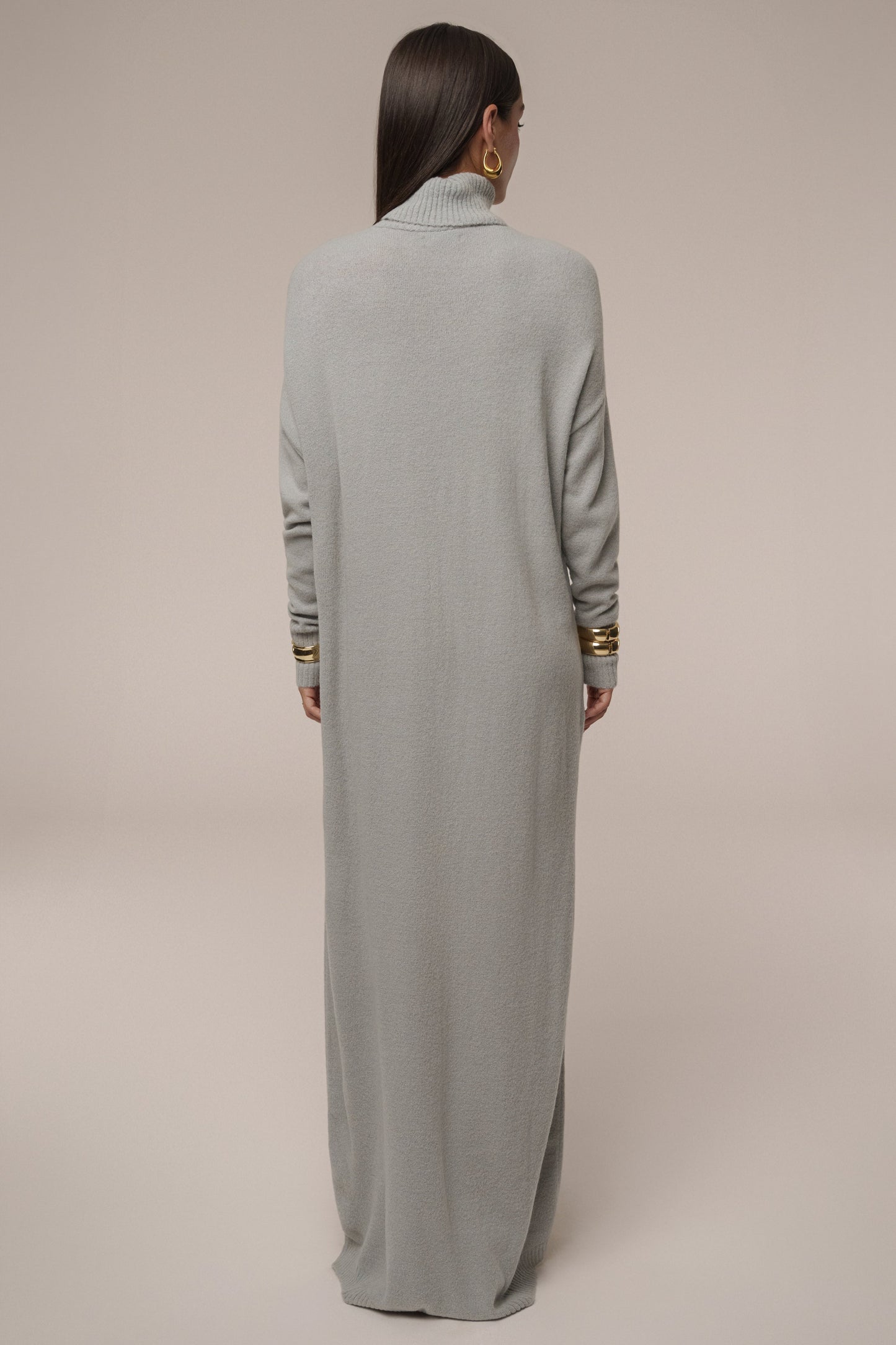 Grey Hartley Knit Maxi Dress
