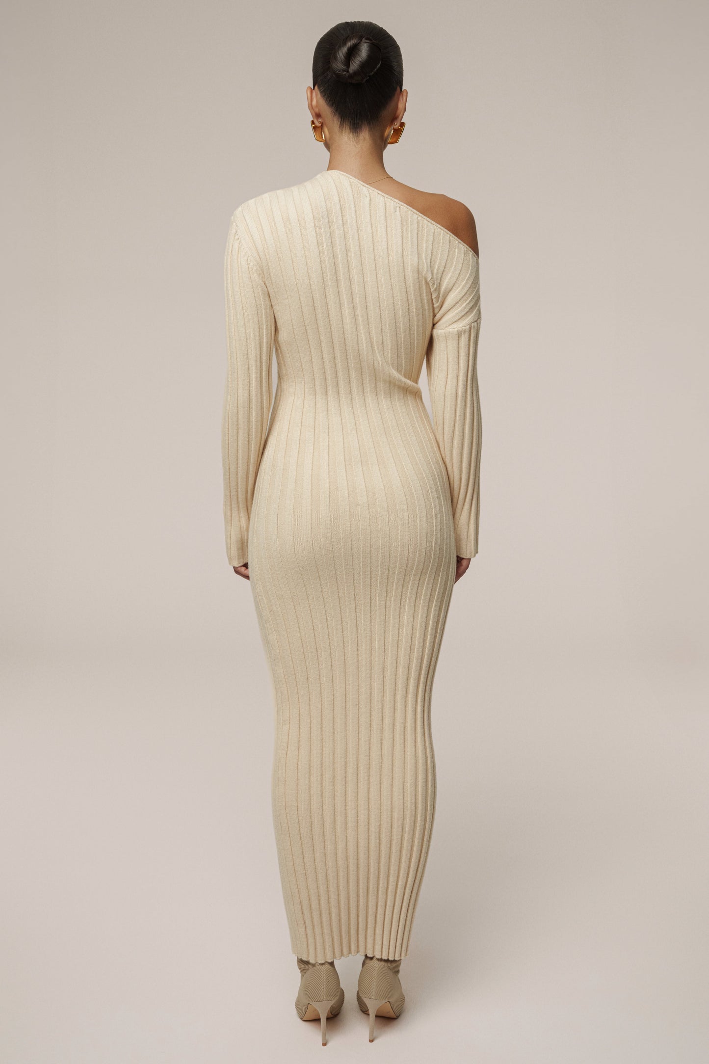 Ivory Auttomn Maxi Dress