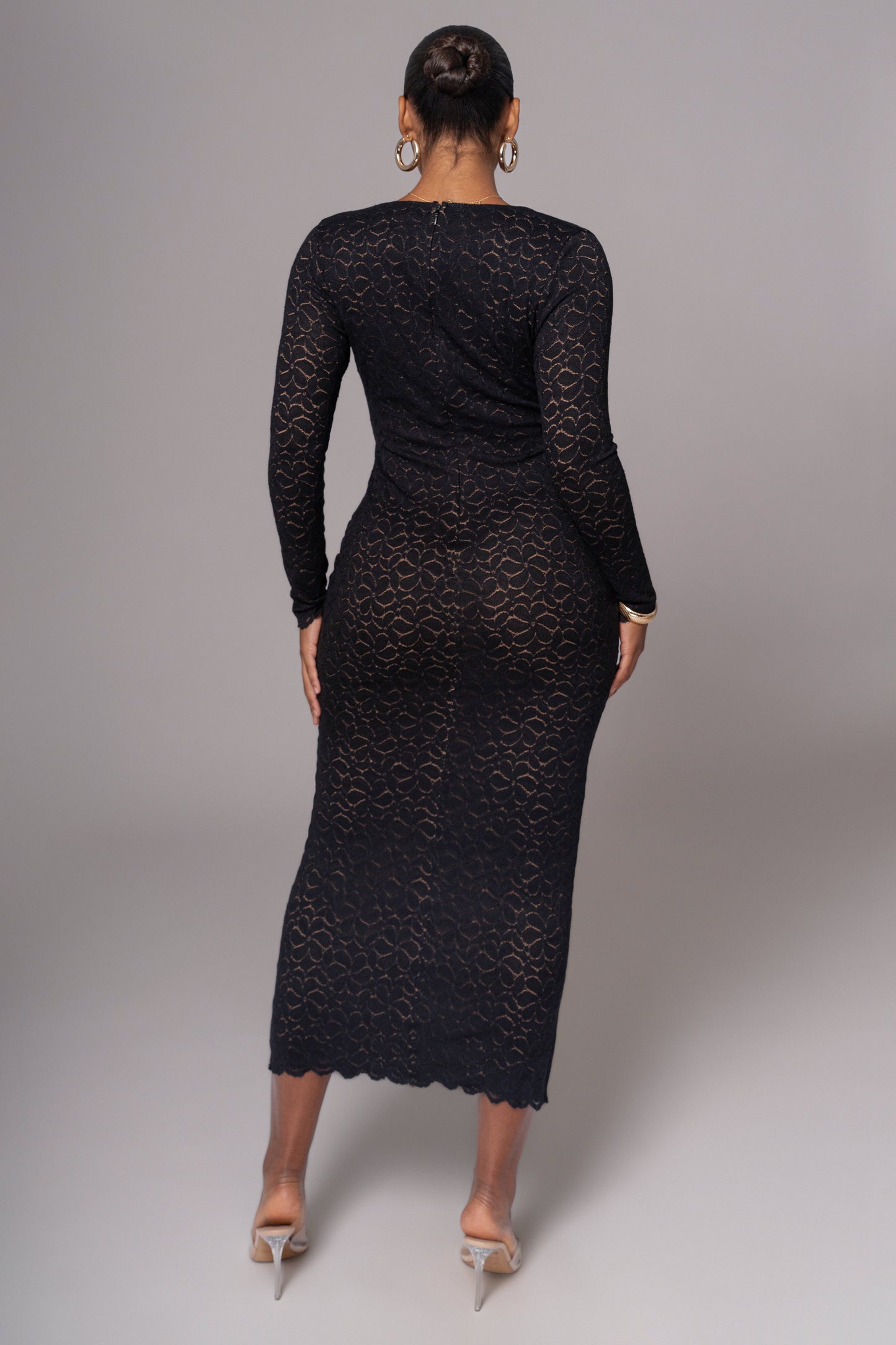 Black Reunited Maxi Dress