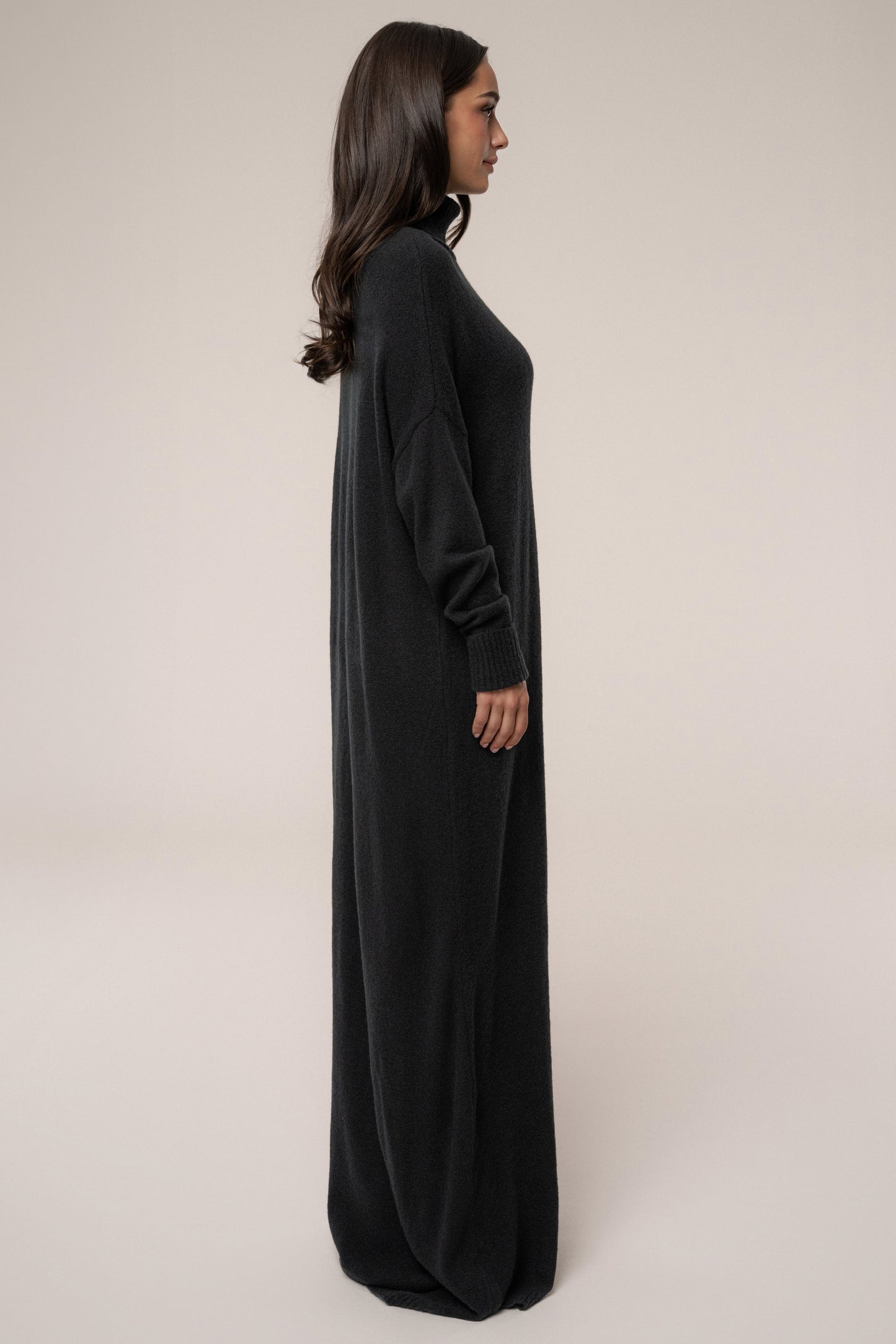 Black Hartley Knit Maxi Dress